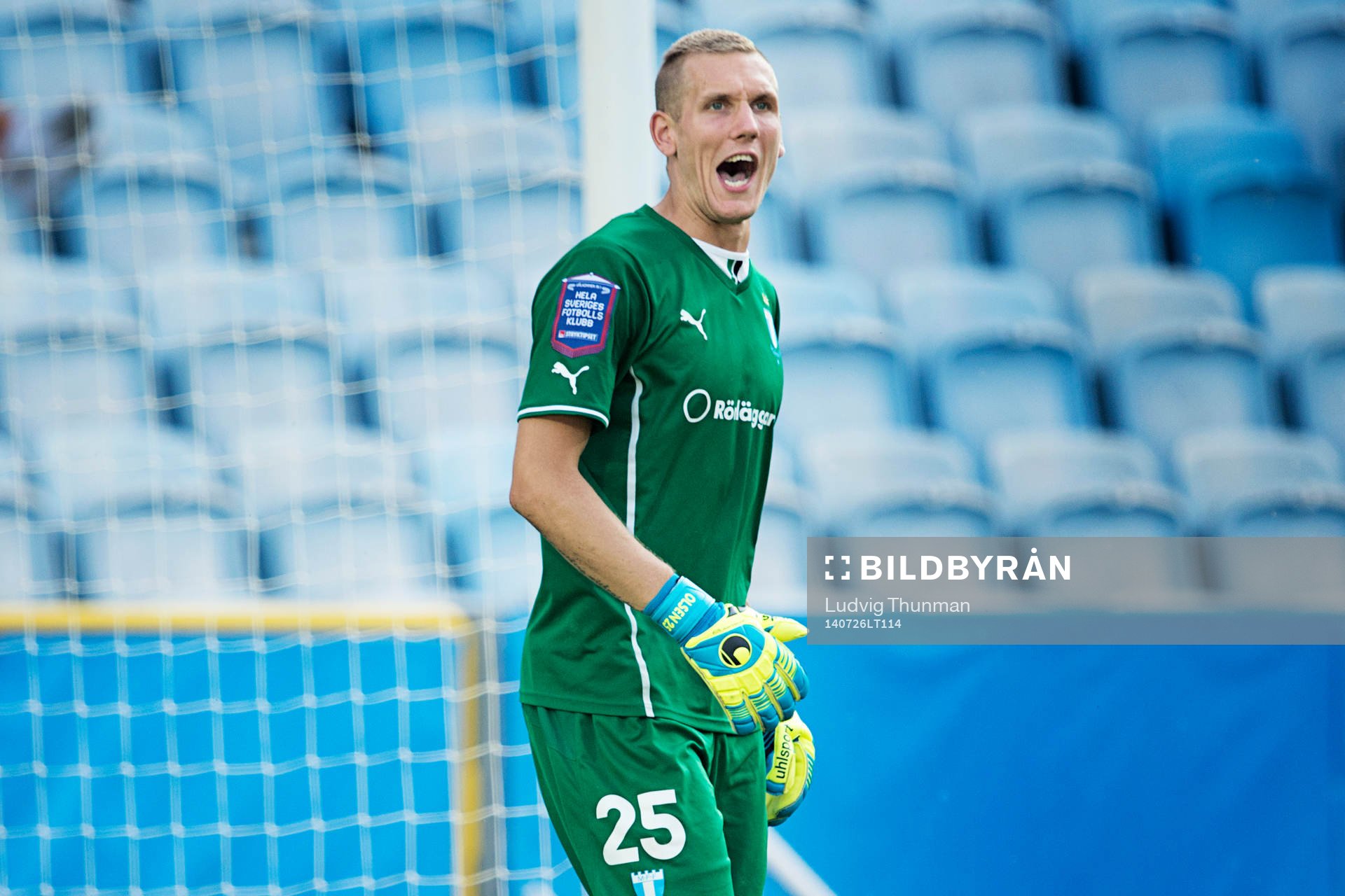 Malmö FFs målvakt Robin Olsen