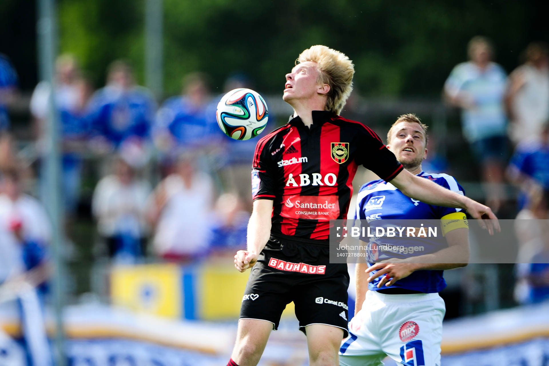 Brommapojkarnas Gustav Sandberg Magnusson och Åtvidabergs
