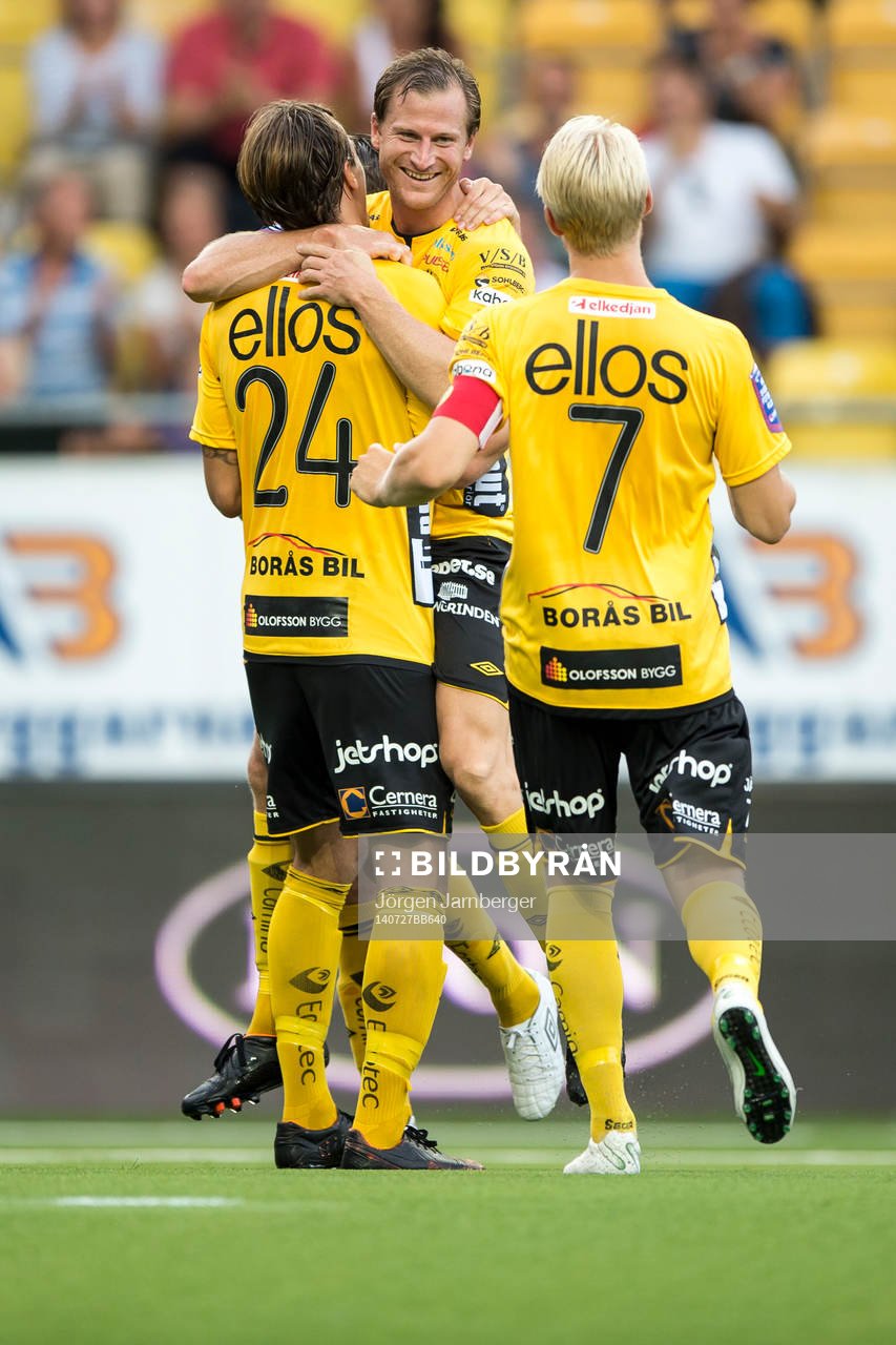 Elfsborgs Daniel Mobaeck jublar