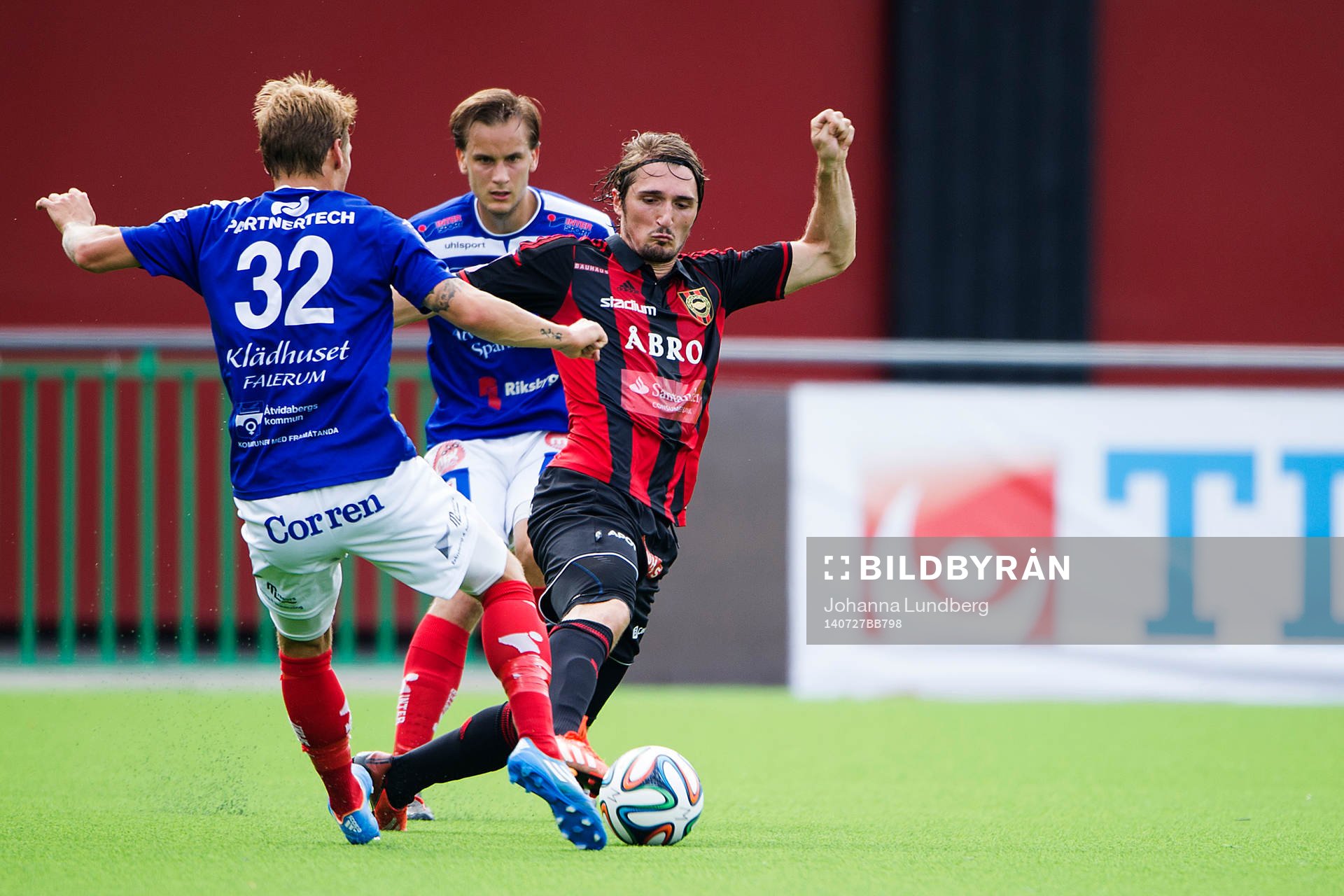 Brommapojkarnas Dardan Rexhepi utmnar Åtvidabergs Martin