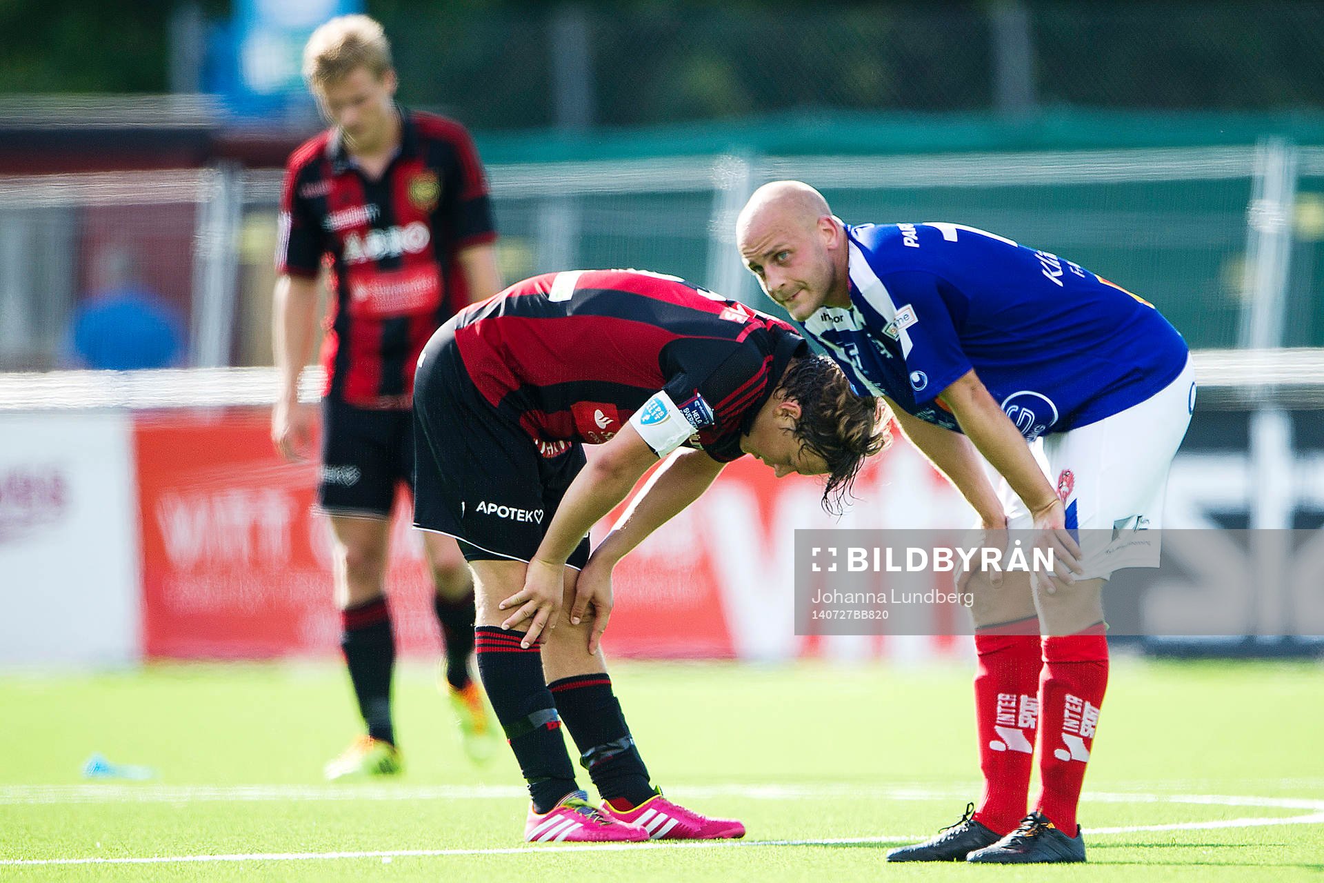 Brommapojkarnas Jesper Karlström och Åtvidabergs Daniel