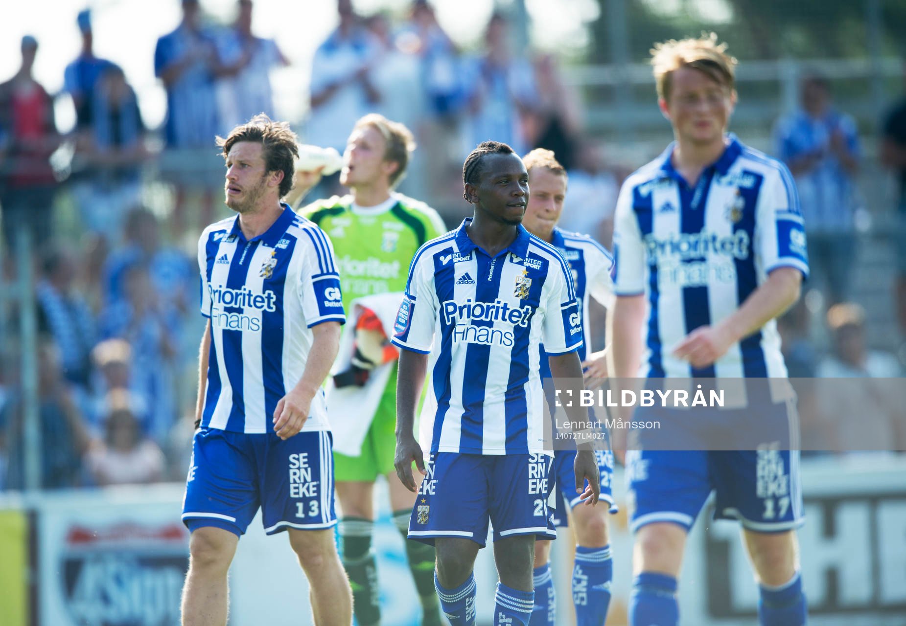 IFK Göteborg lämnar plan