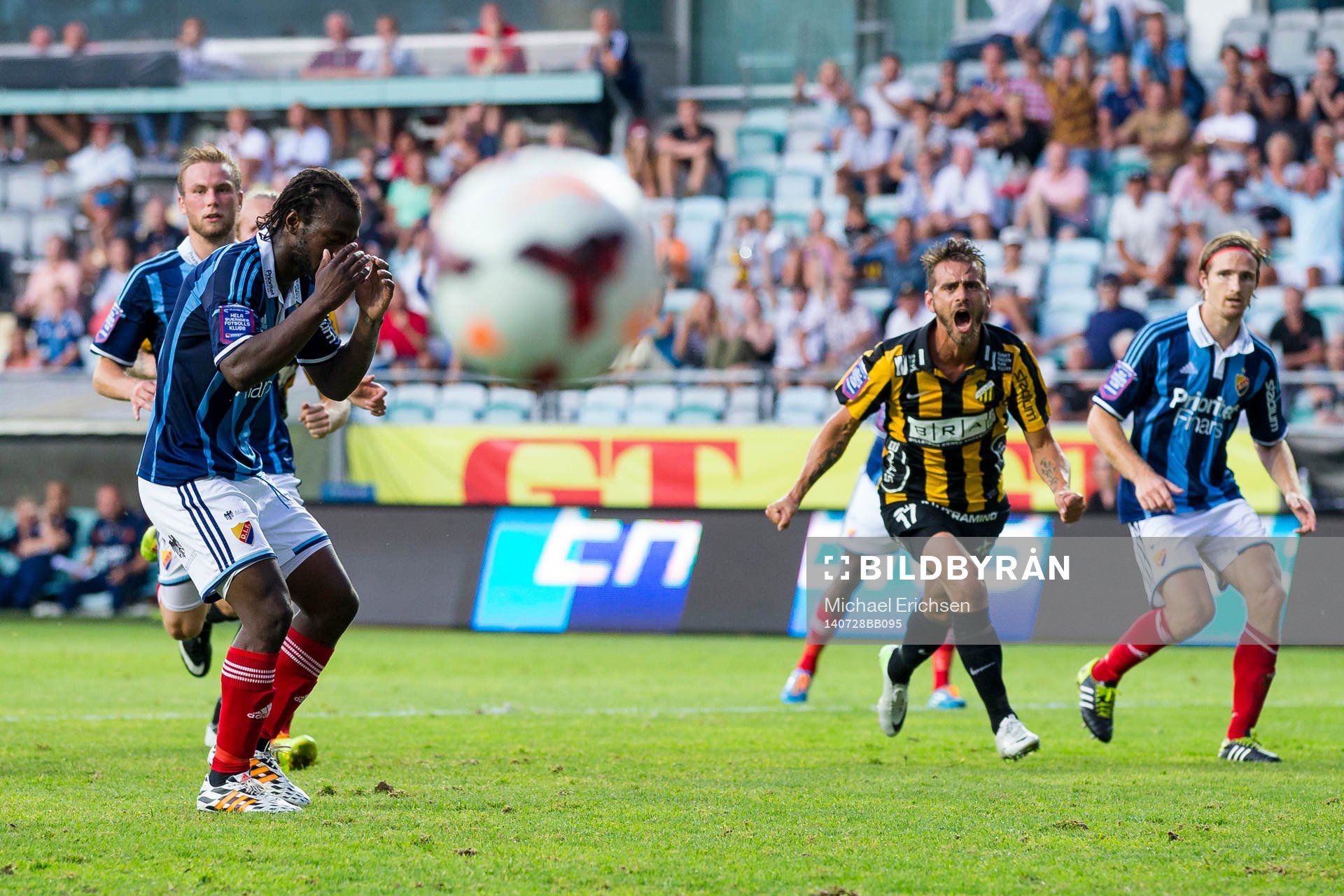 Djurgårdens Amadou Jawo deppar