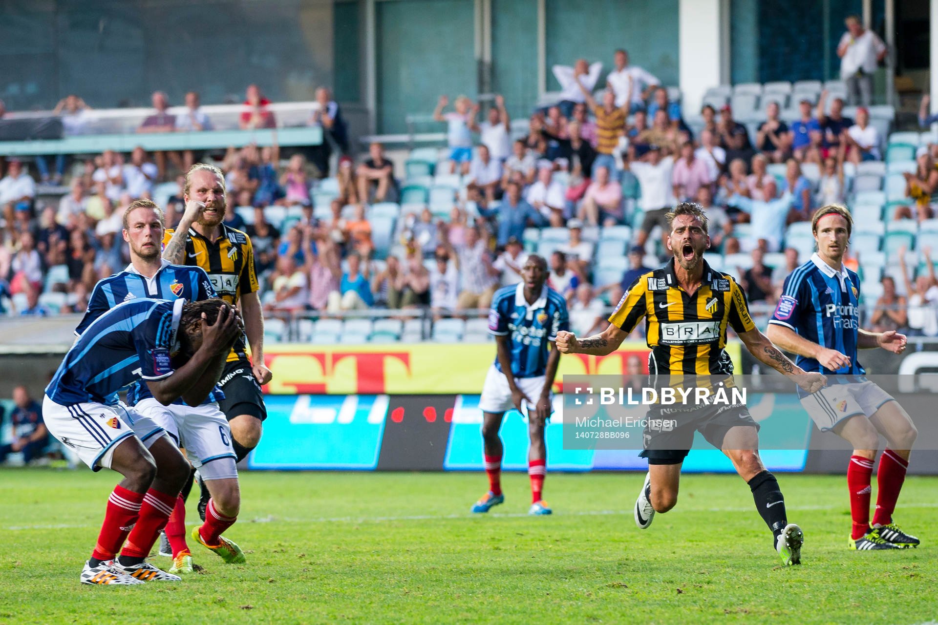 Djurgårdens Amadou Jawo deppar