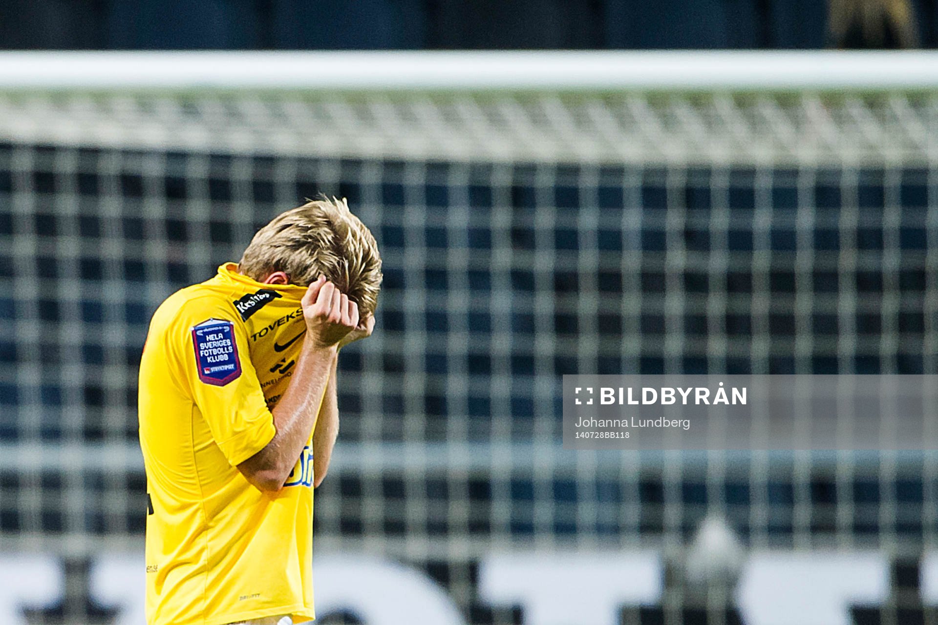 Falkenbergs Adam Eriksson deppar