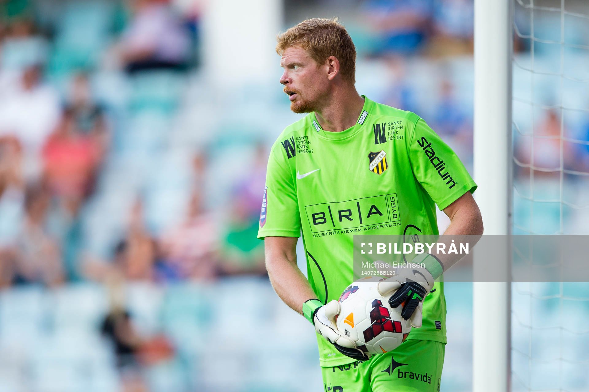 Häckens målvakt Christoffer Källqvist
