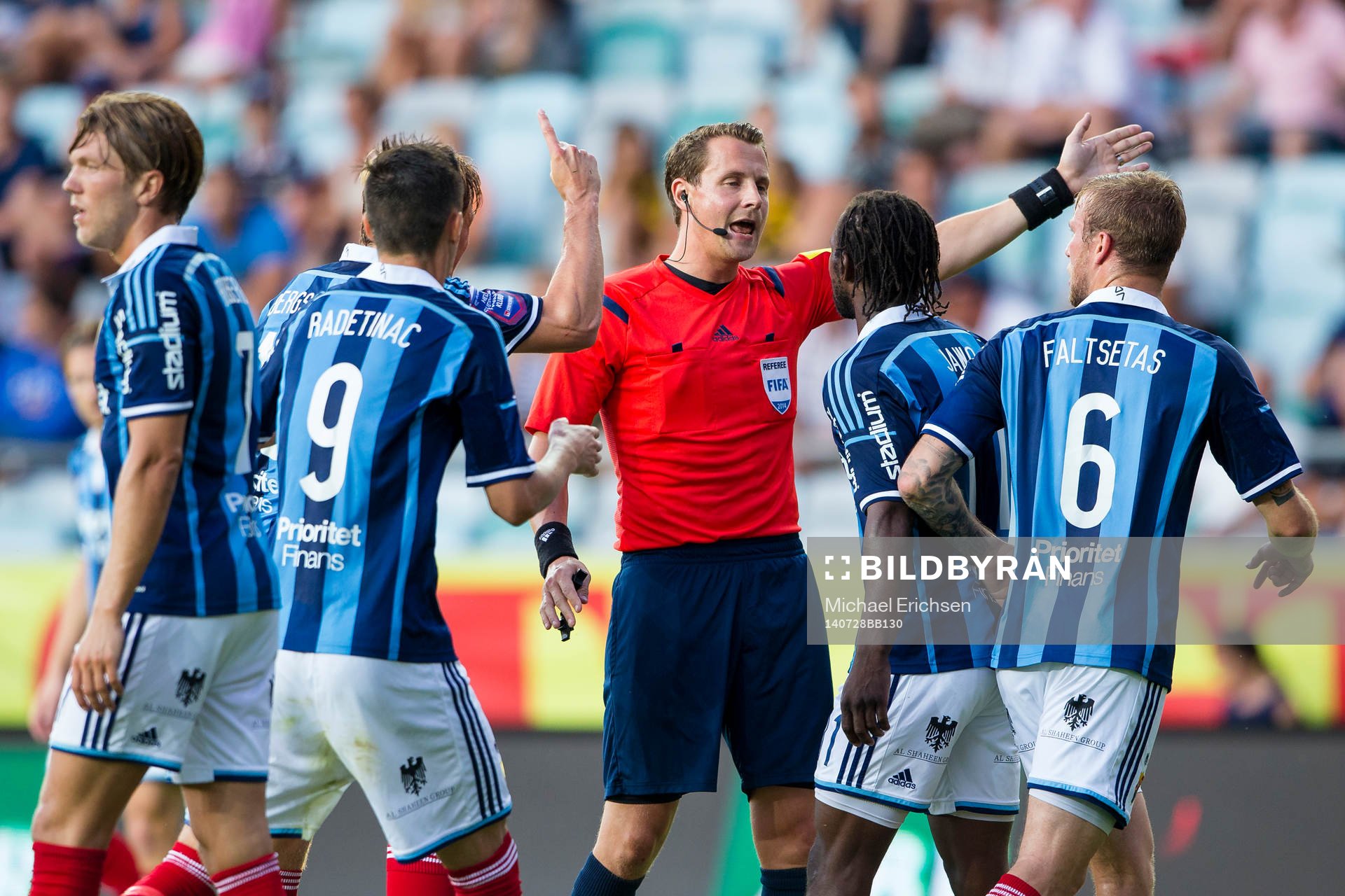 Djurgården spelare är upprörda på domare Andreas Ekberg
