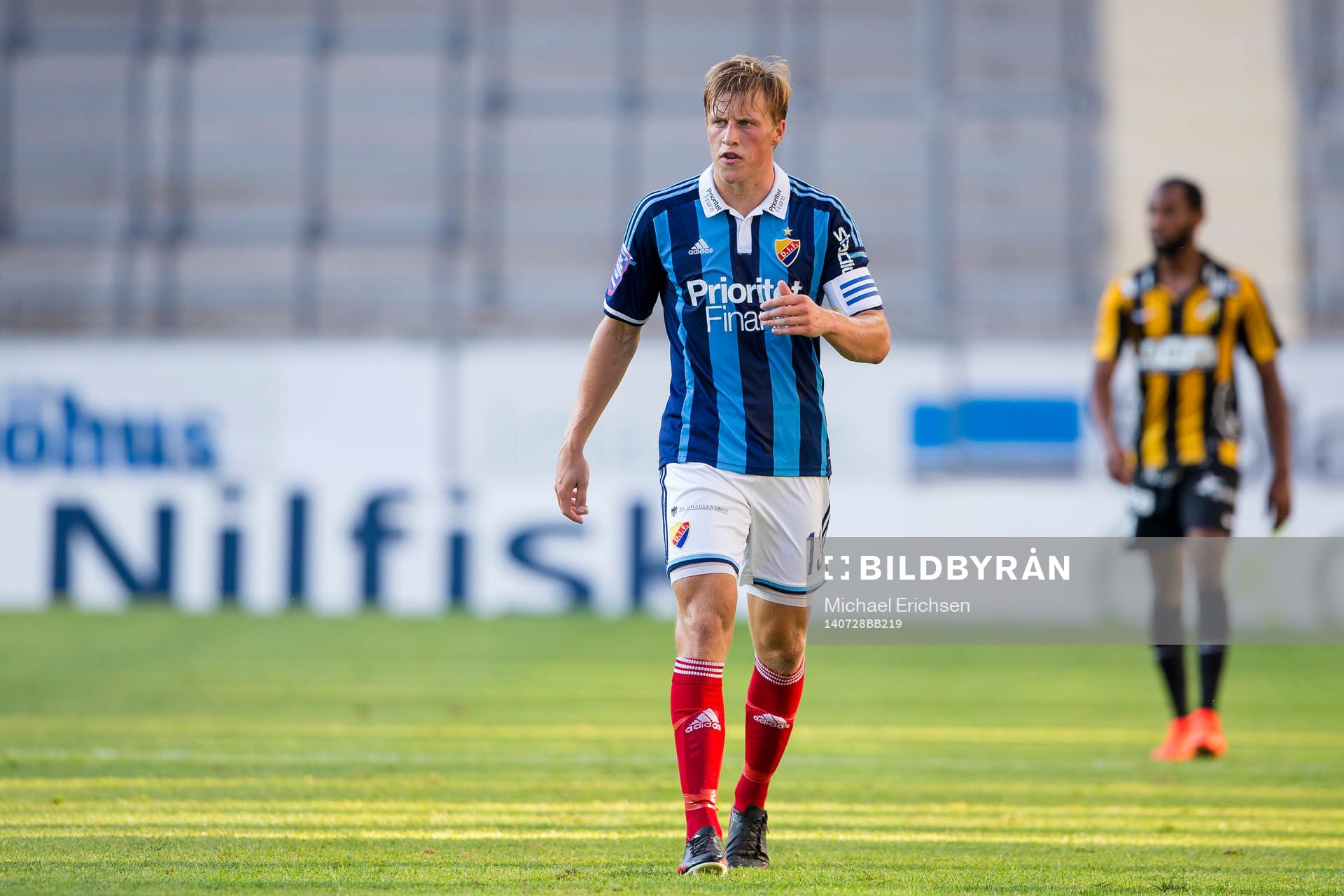 Djurgårdens Emil Bergström deppar