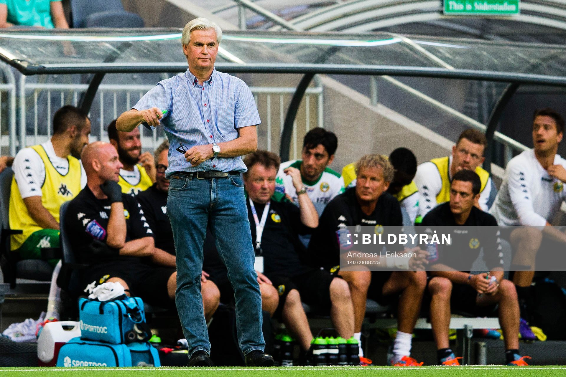 Hammarbys tränare Nanne Bergstrand