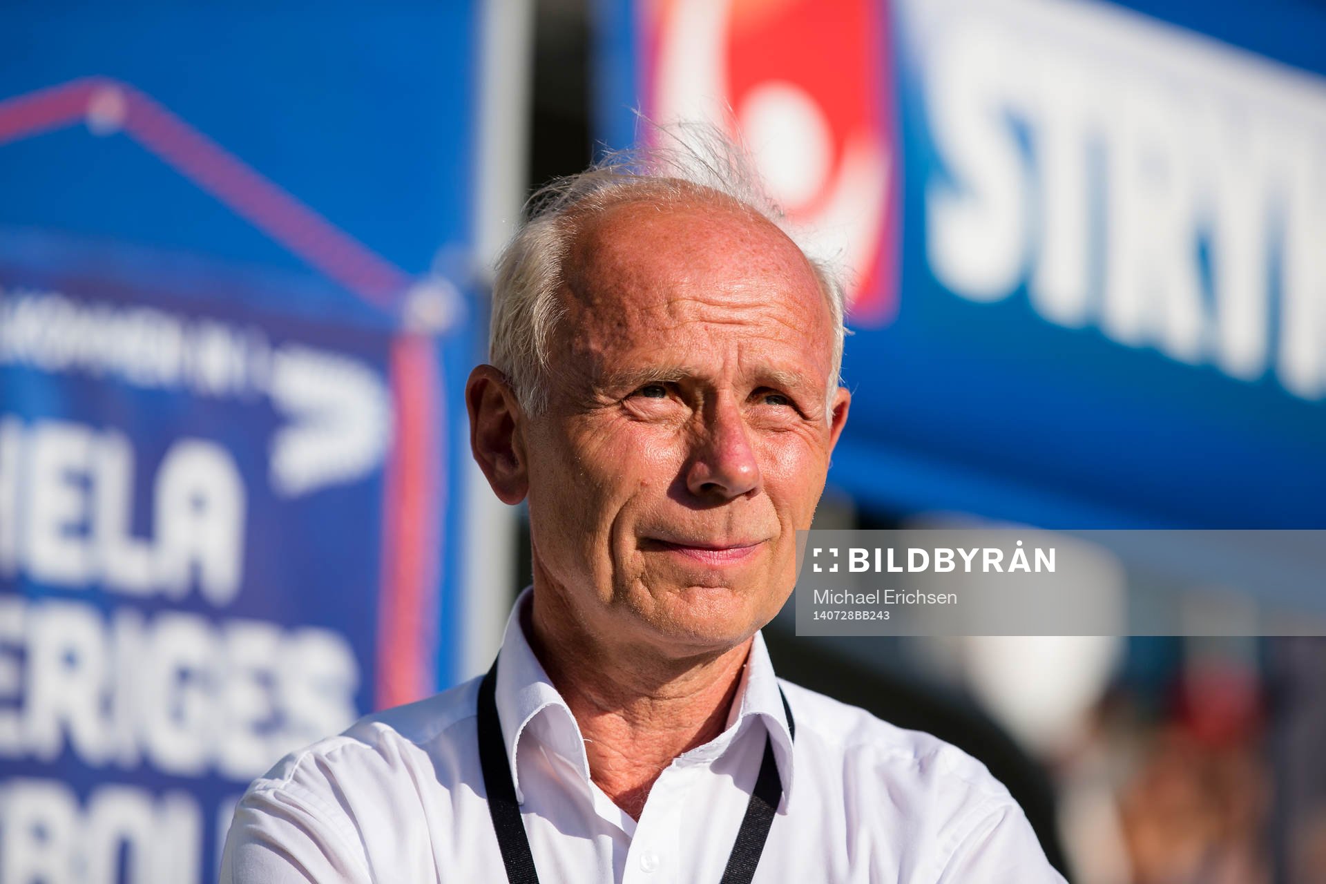Häckens klubbdirektör Dennis Andersson innan