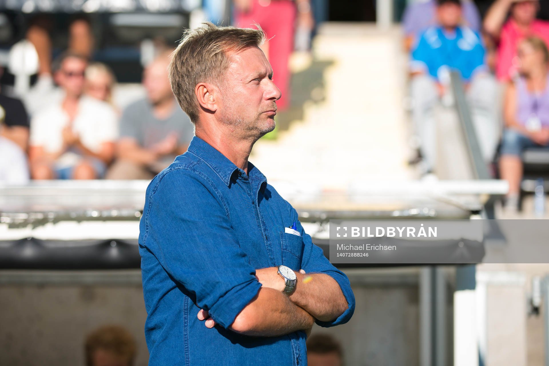 Häckens tränare Peter Gerhardsson