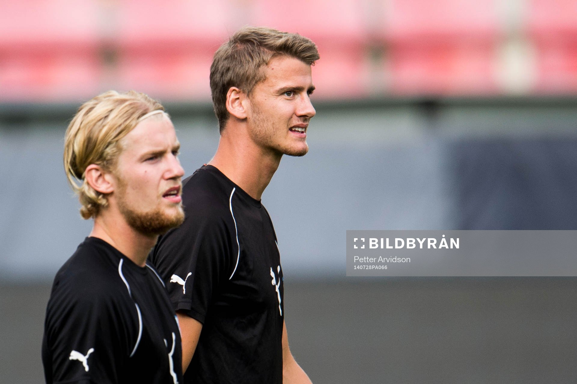 Malmö FFs Filip Helander och Johan Hammar
