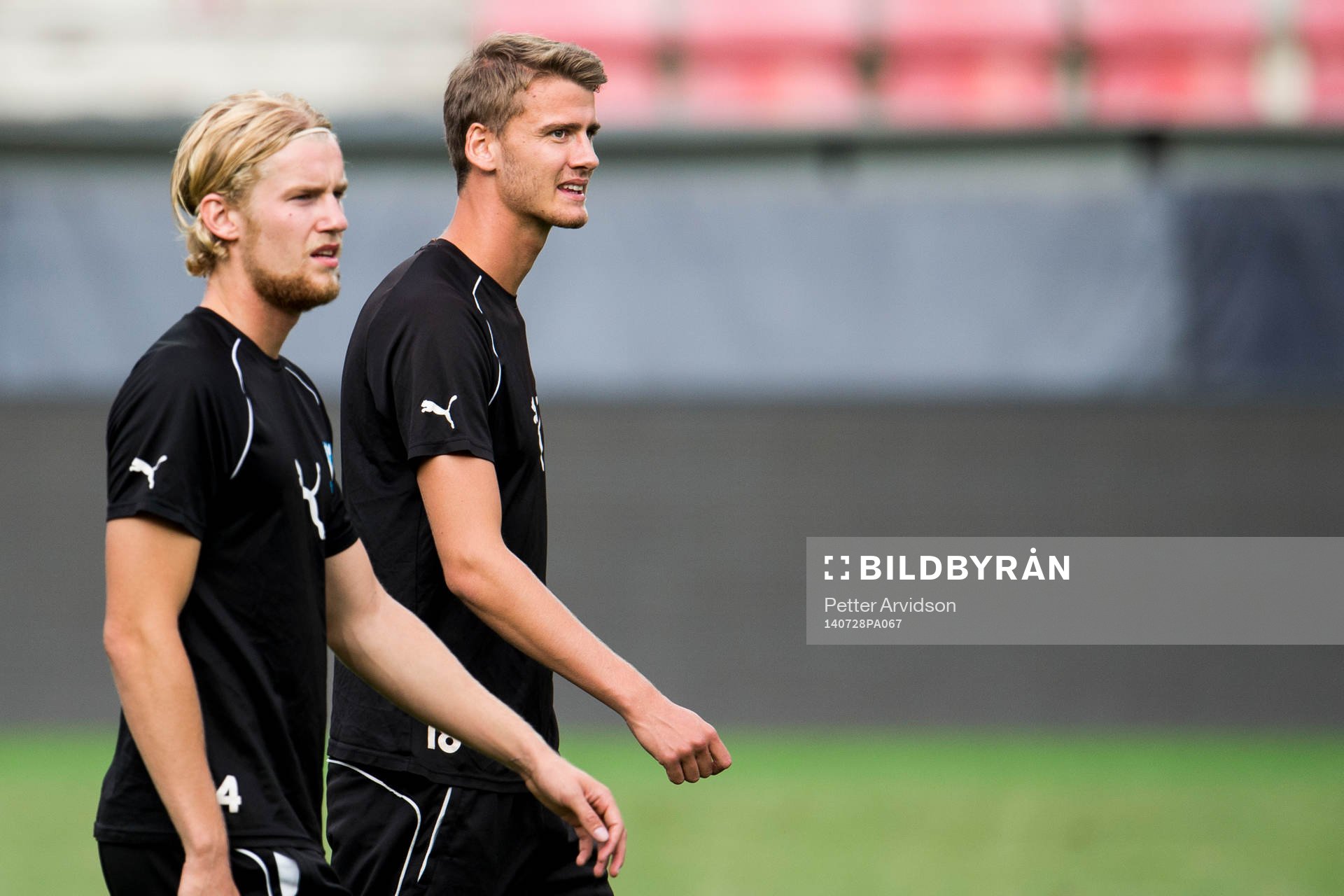 Malmö FFs Filip Helander och Johan Hammar