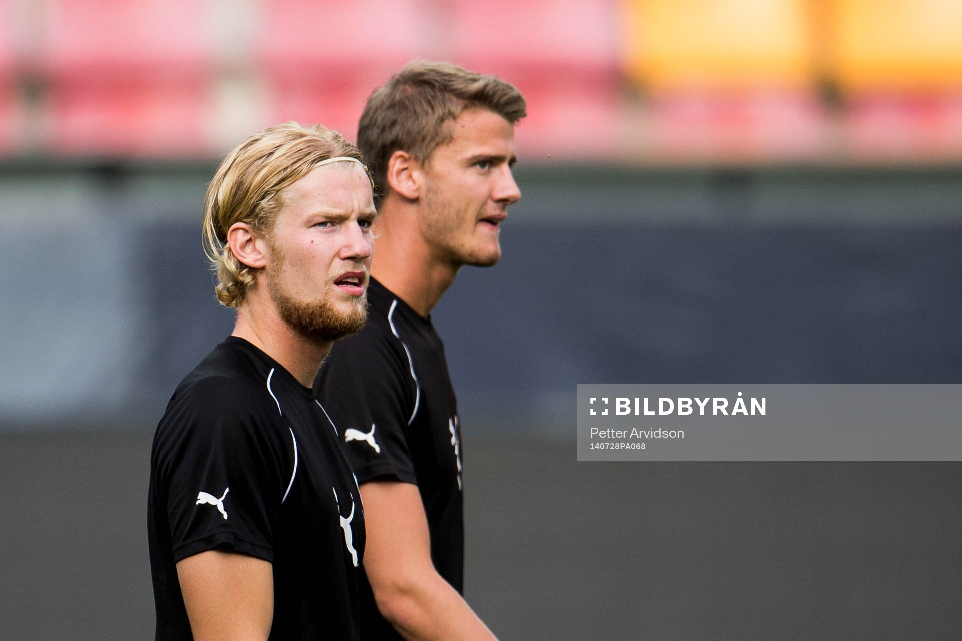 Malmö FFs Filip Helander och Johan Hammar
