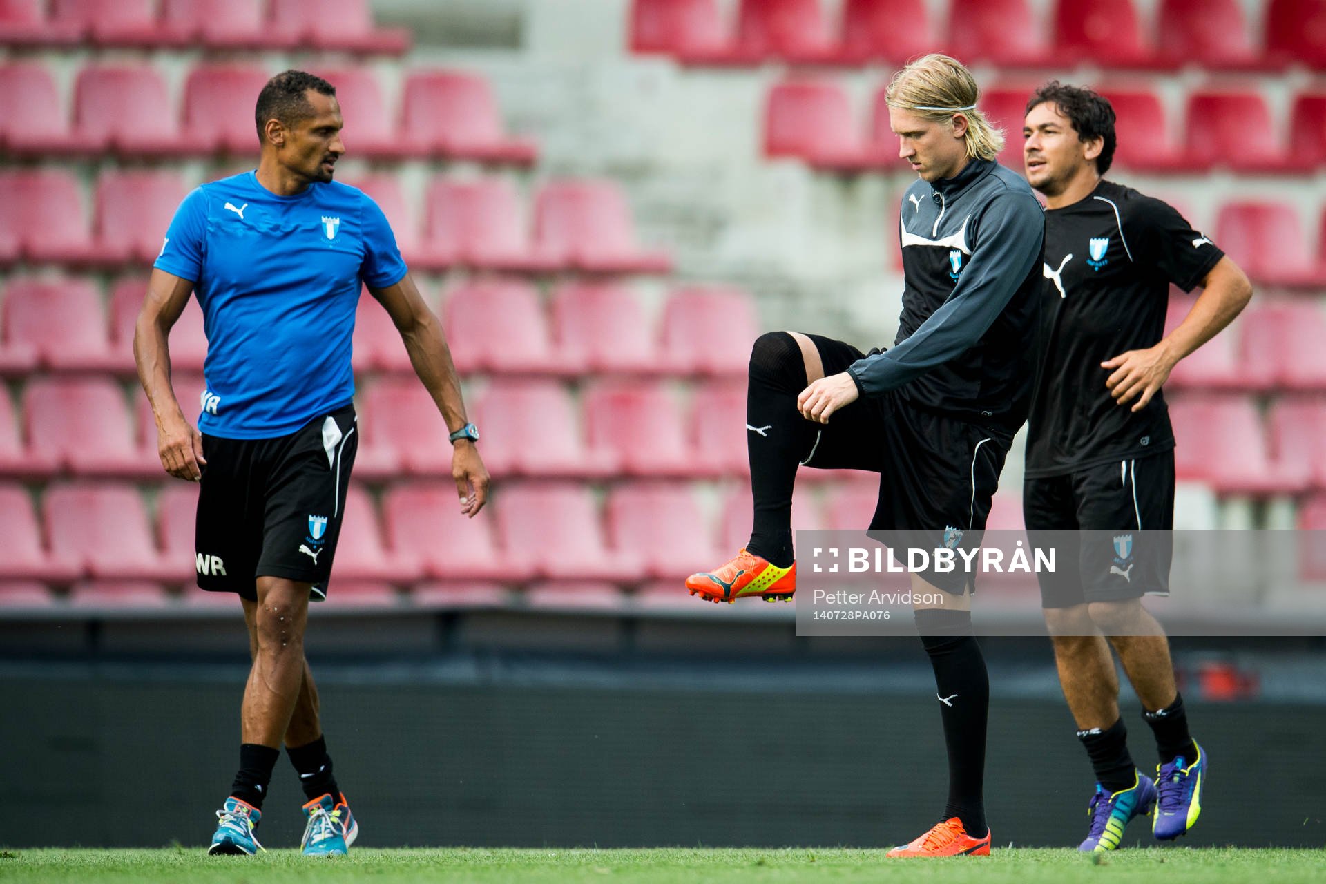 Malmö FFs Simon Kroon (tv) och Ricardo Ferreira Da Silva