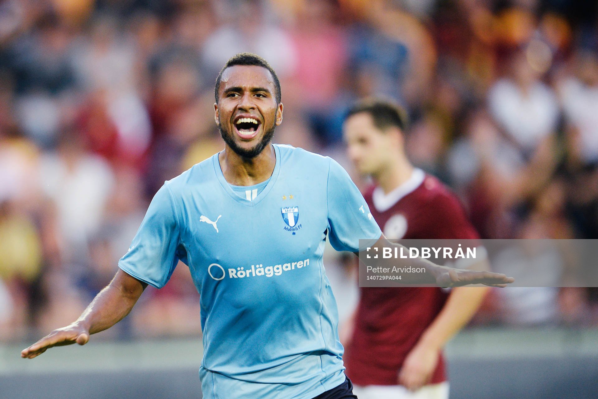 Malmö FFs Isaac Kiese Thelin jublar