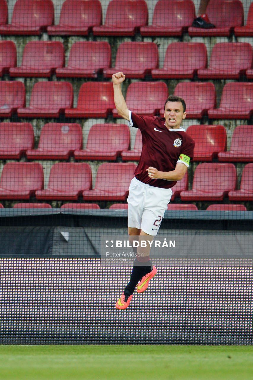 Sparta Prags David Lafata jublar