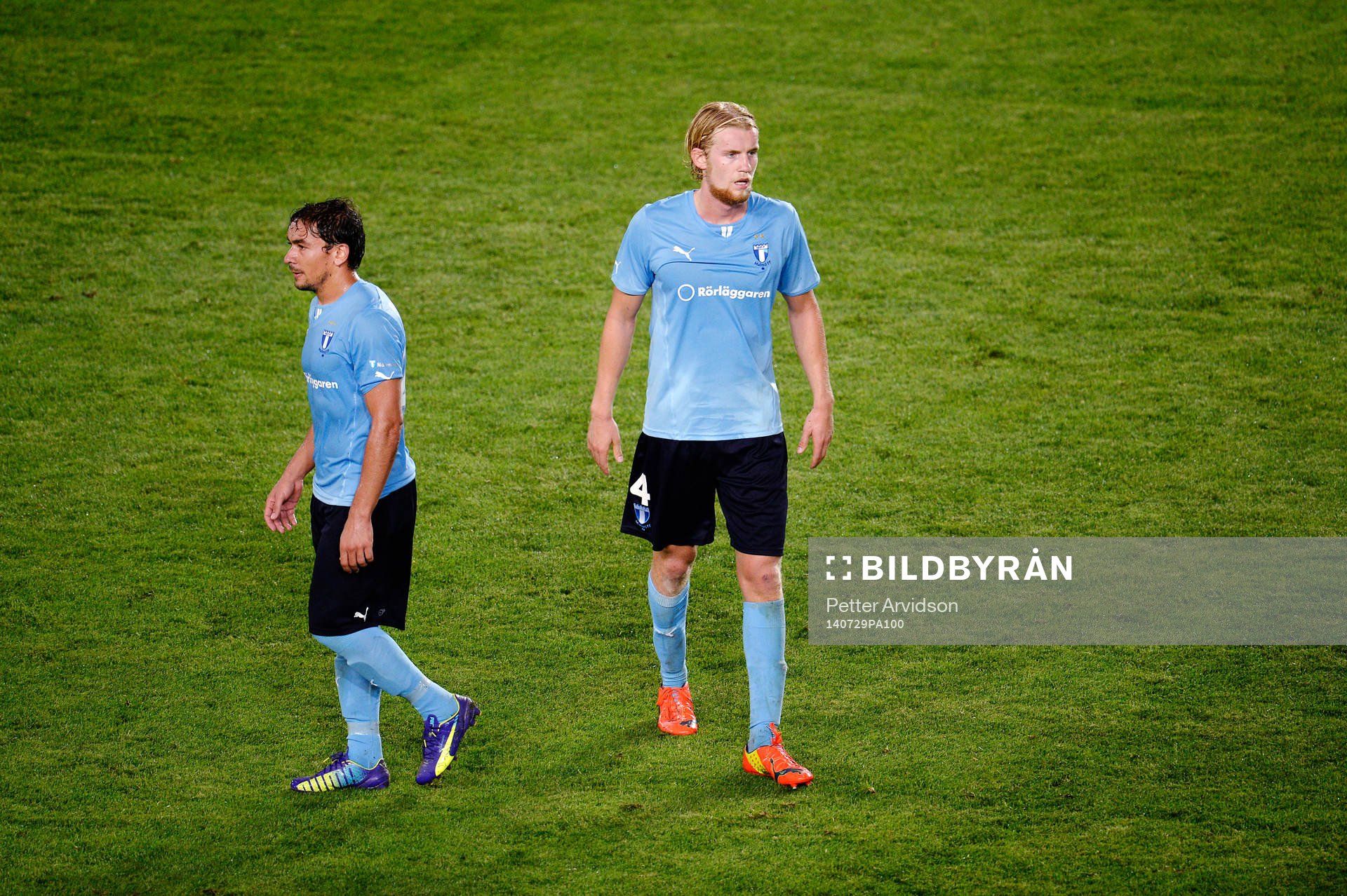 Malmö FFs Ricardo Ferreira Da Silva Filip Helander deppar