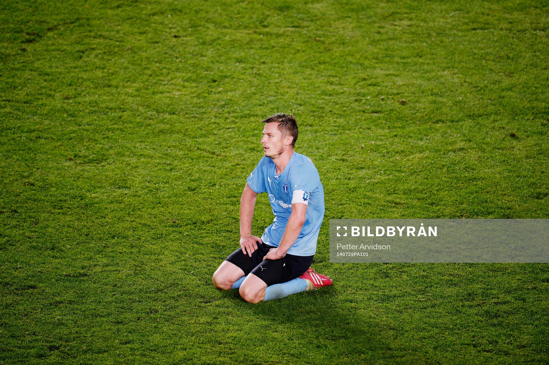 Malmö FFs Markus Rosenberg deppar