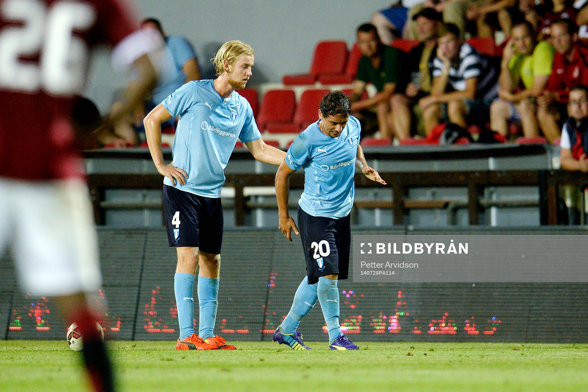 Malmö FFs Ricardo Ferreira Da Silva har ont och får