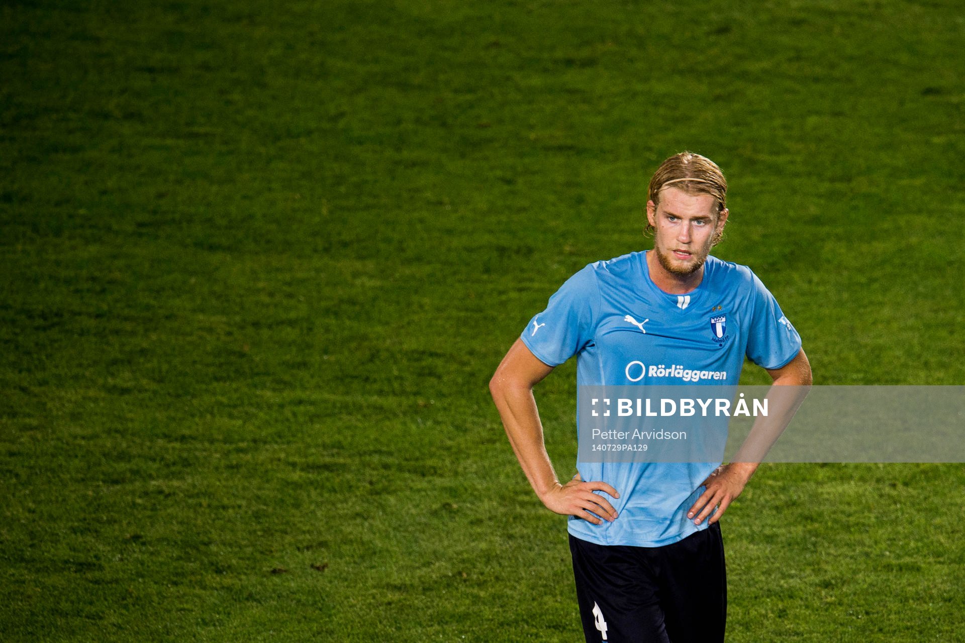 Malmö FFs Filip Helander deppar