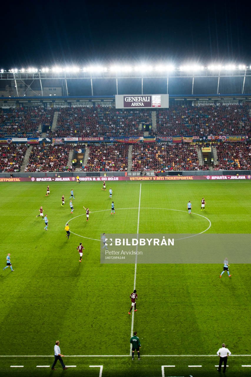 Översiktsbild över Generali Arena