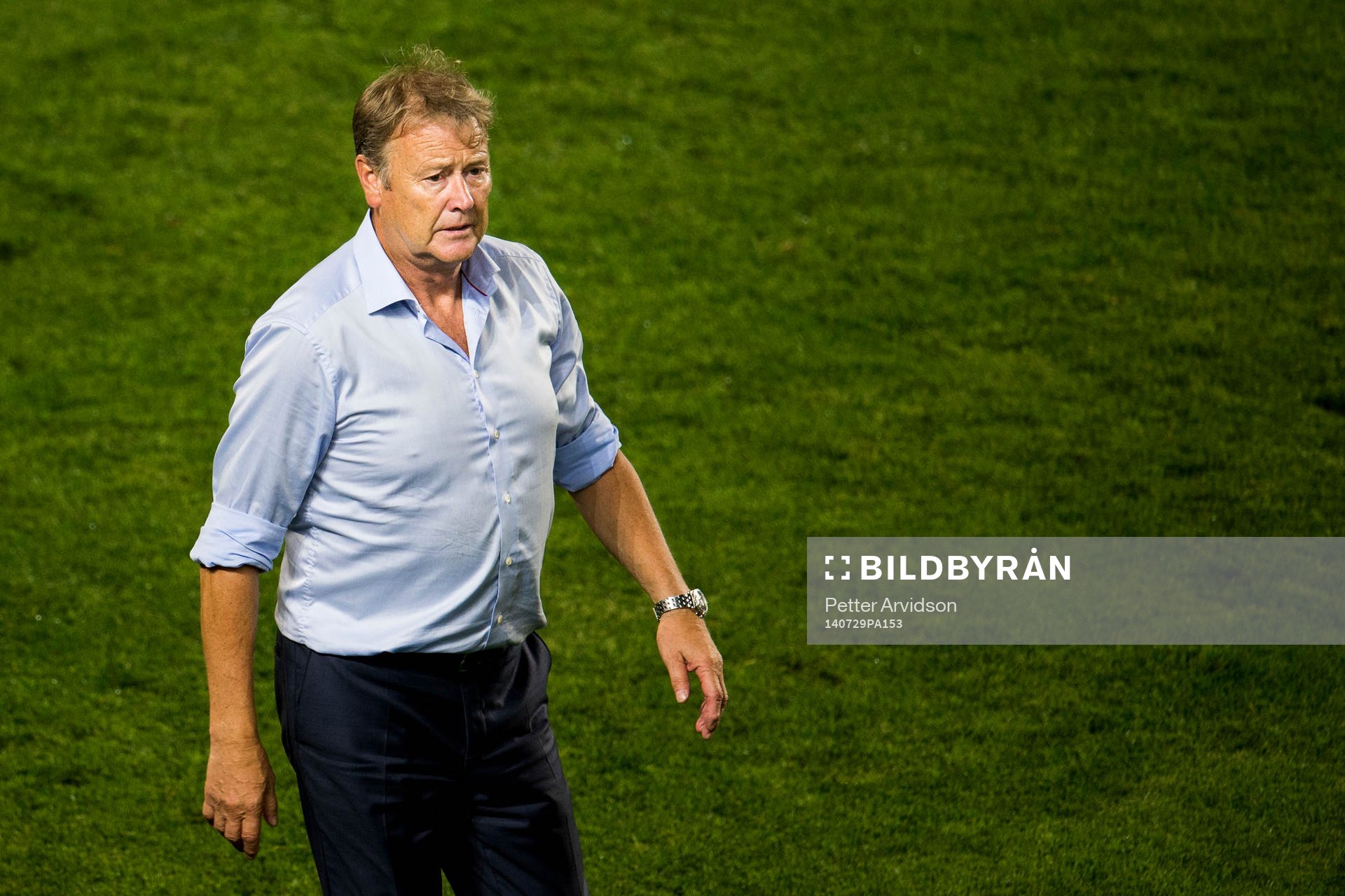Malmö FFs tränare Åge Hareide deppar när han lämnar