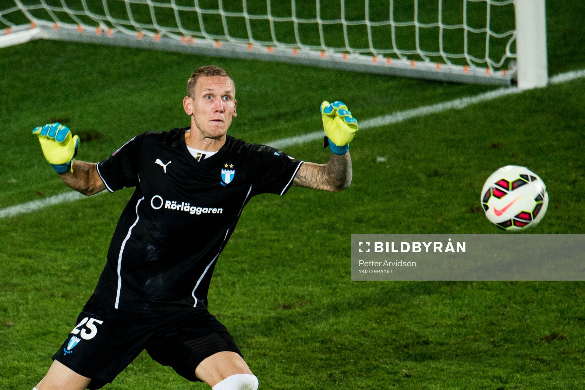 Malmö FFs målvakt Robin Olsen