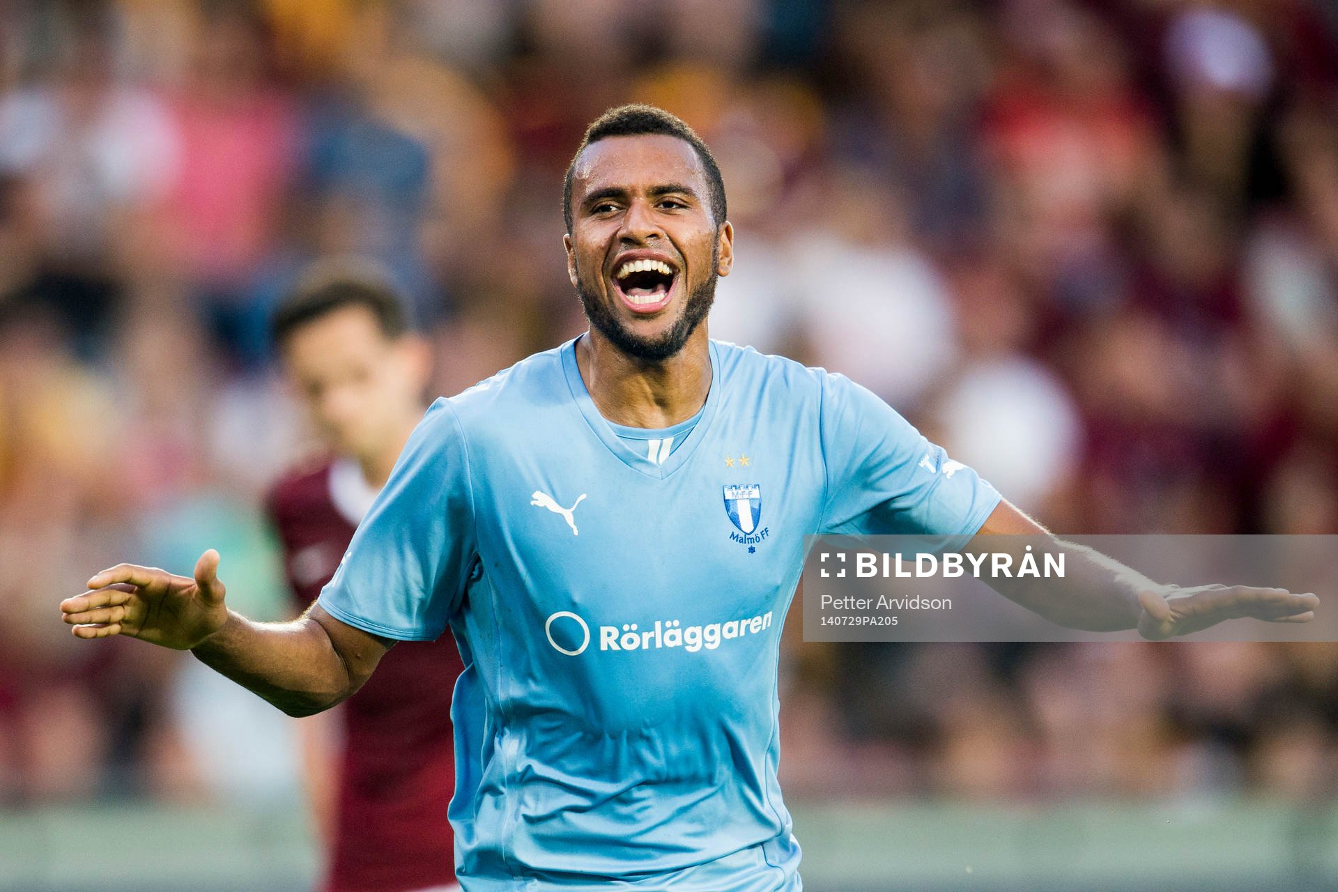 Malmö FFs Isaac Kiese Thelin jublar