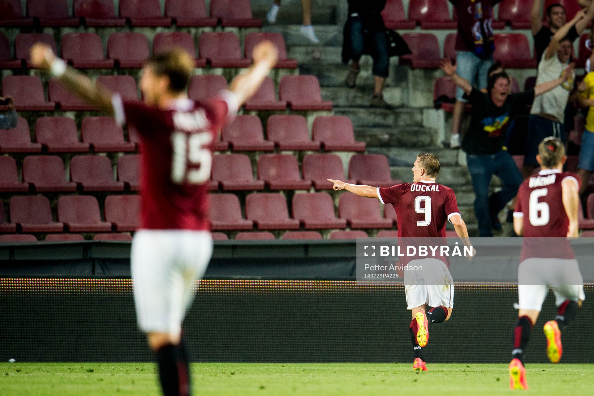 Sparta Prags Bořek Dočkal (m) jublar
