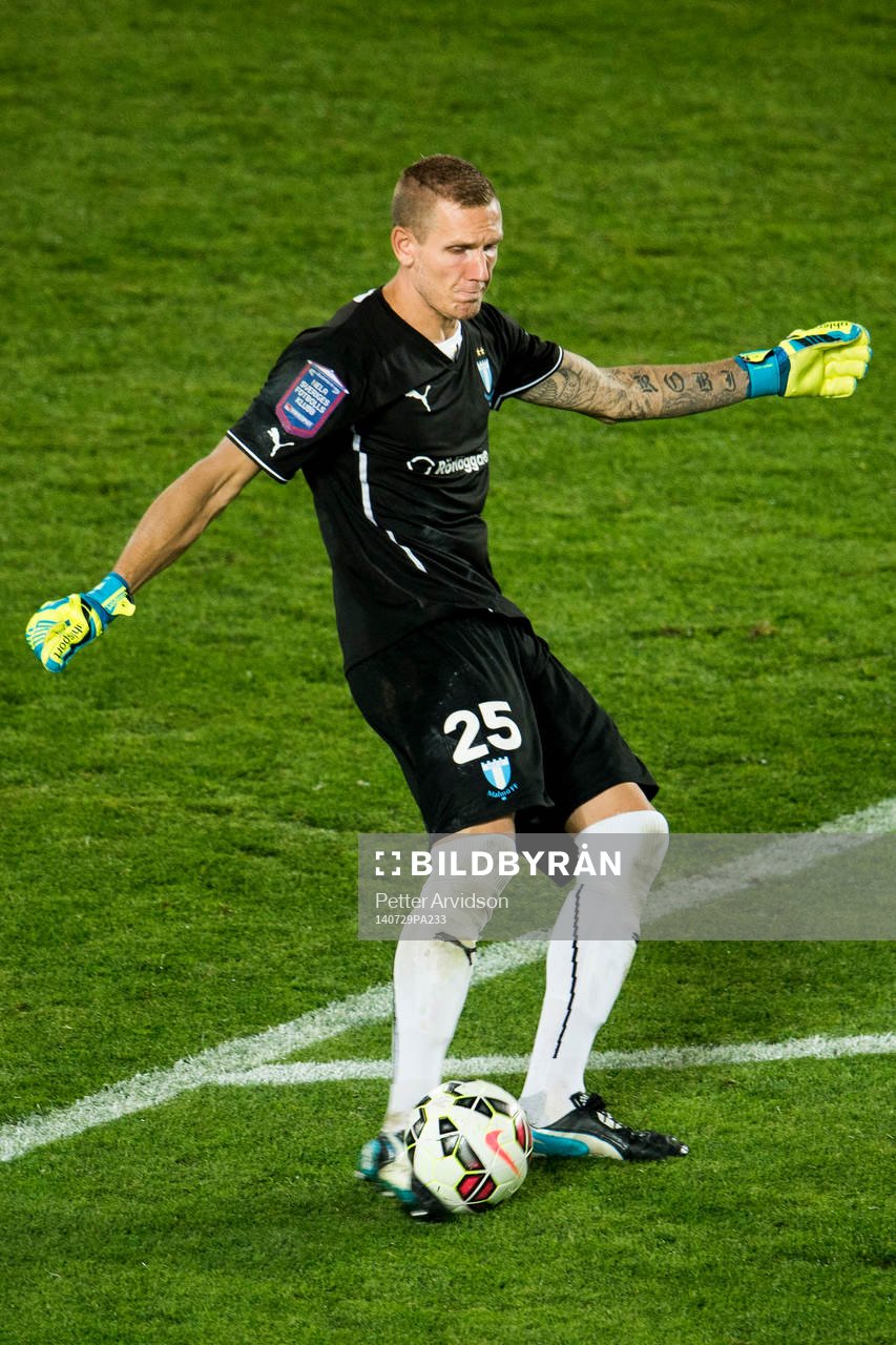 Malmö FFs målvakt Robin Olsen