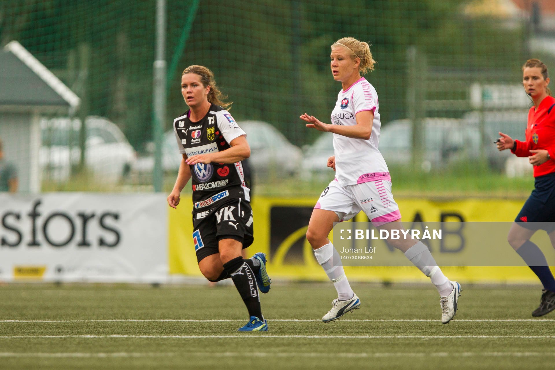 Umeås Hanna Folkesson och Rosengårds Elin Rubensson