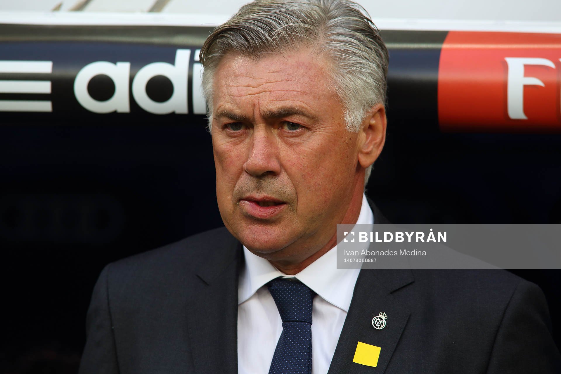 Madrid, Spain. 13th September 2014: Carlo Ancelotti coach