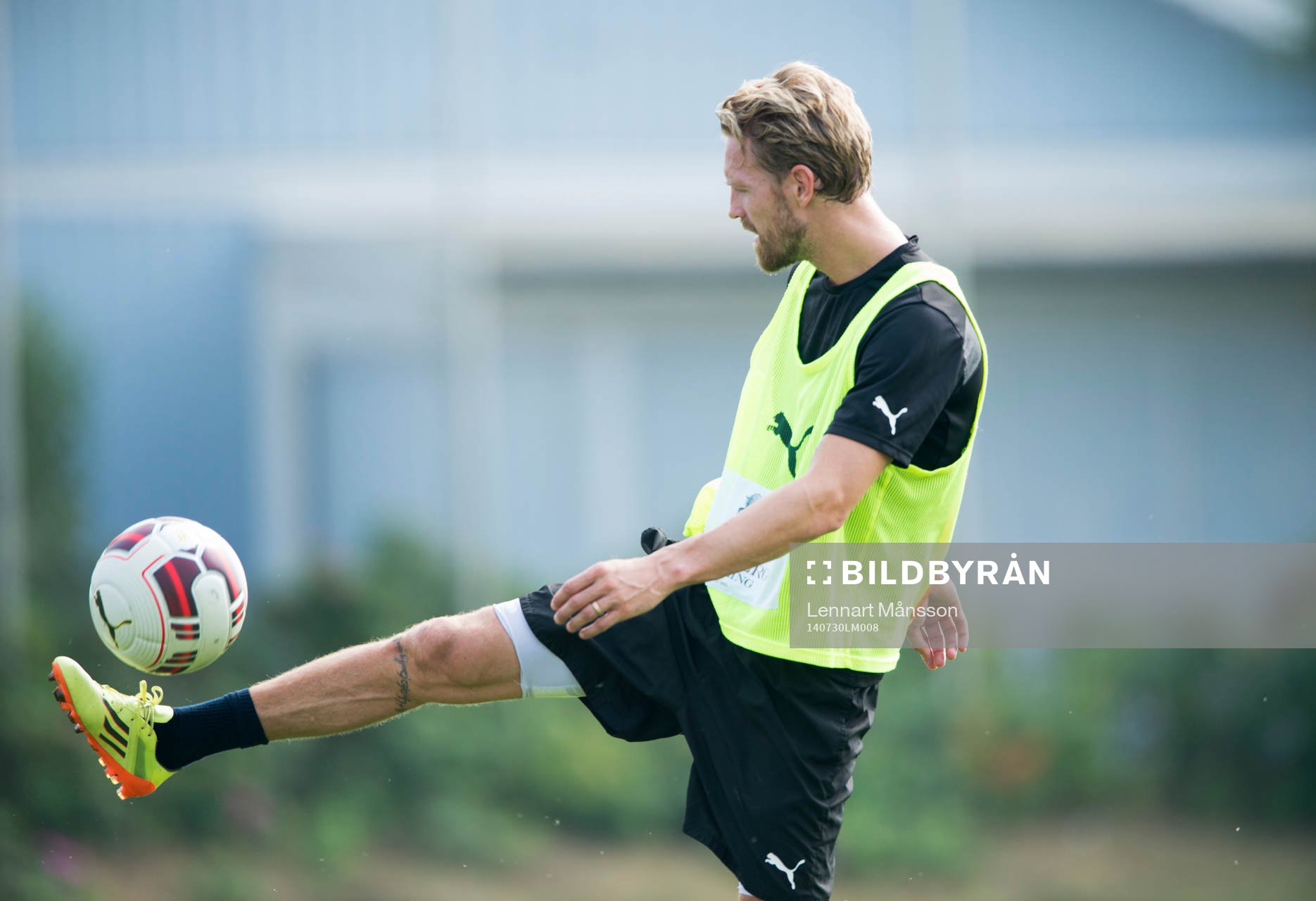 Mjällbys nyförvärv Christian Wilhelmsson tränar med