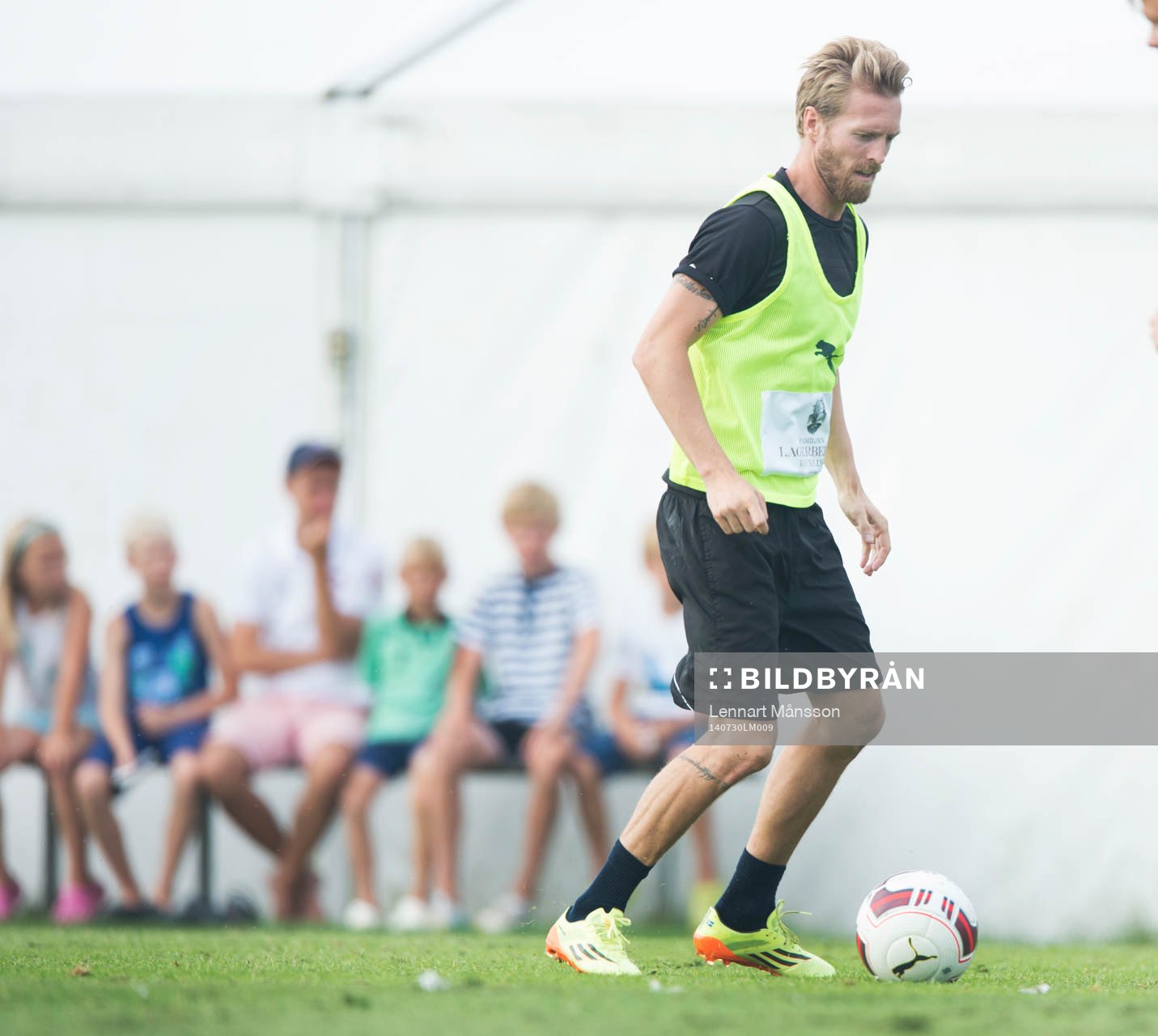 Mjällbys nyförvärv Christian Wilhelmsson tränar med