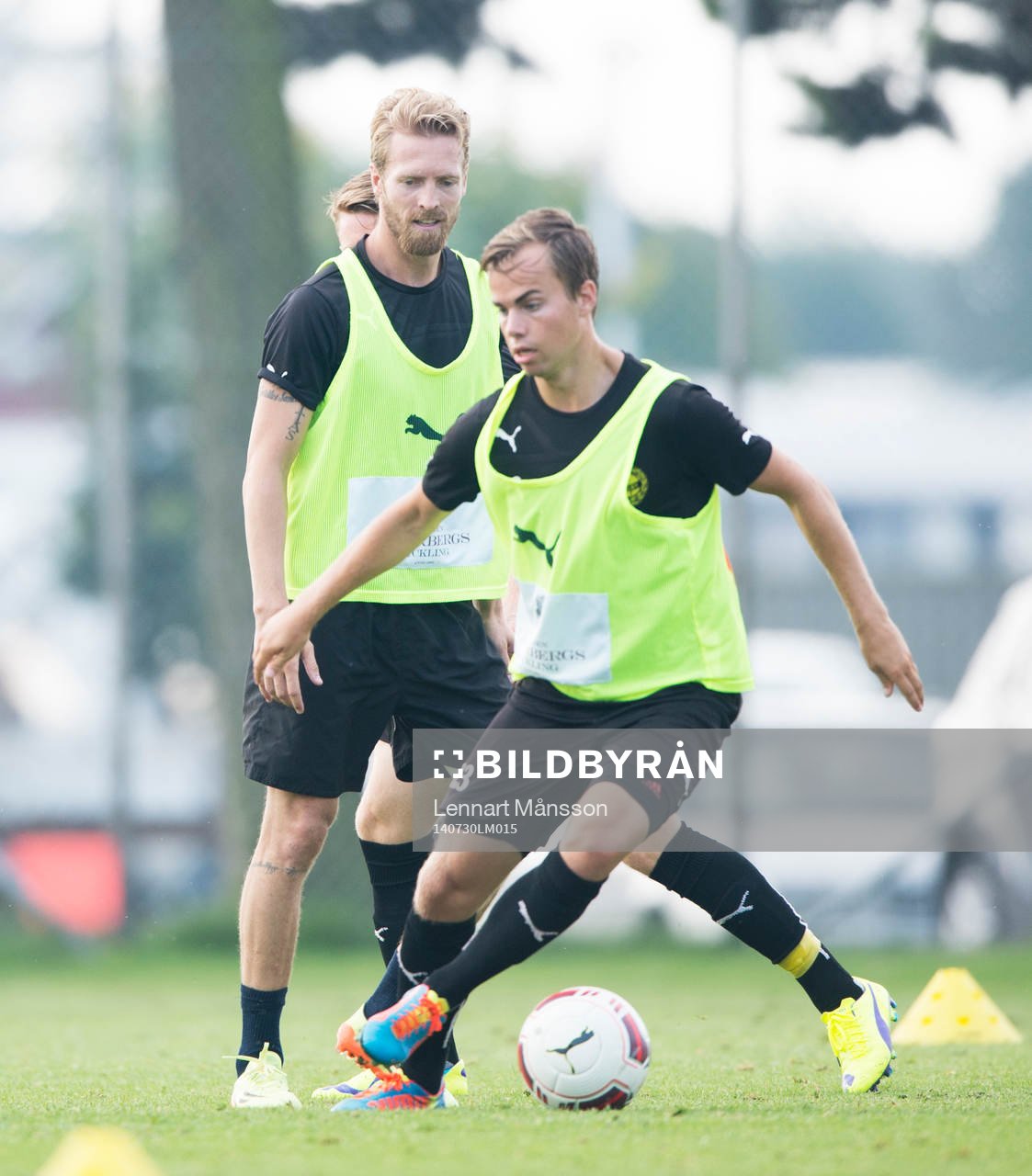Mjällbys nyförvärv Christian Wilhelmsson och Andreas