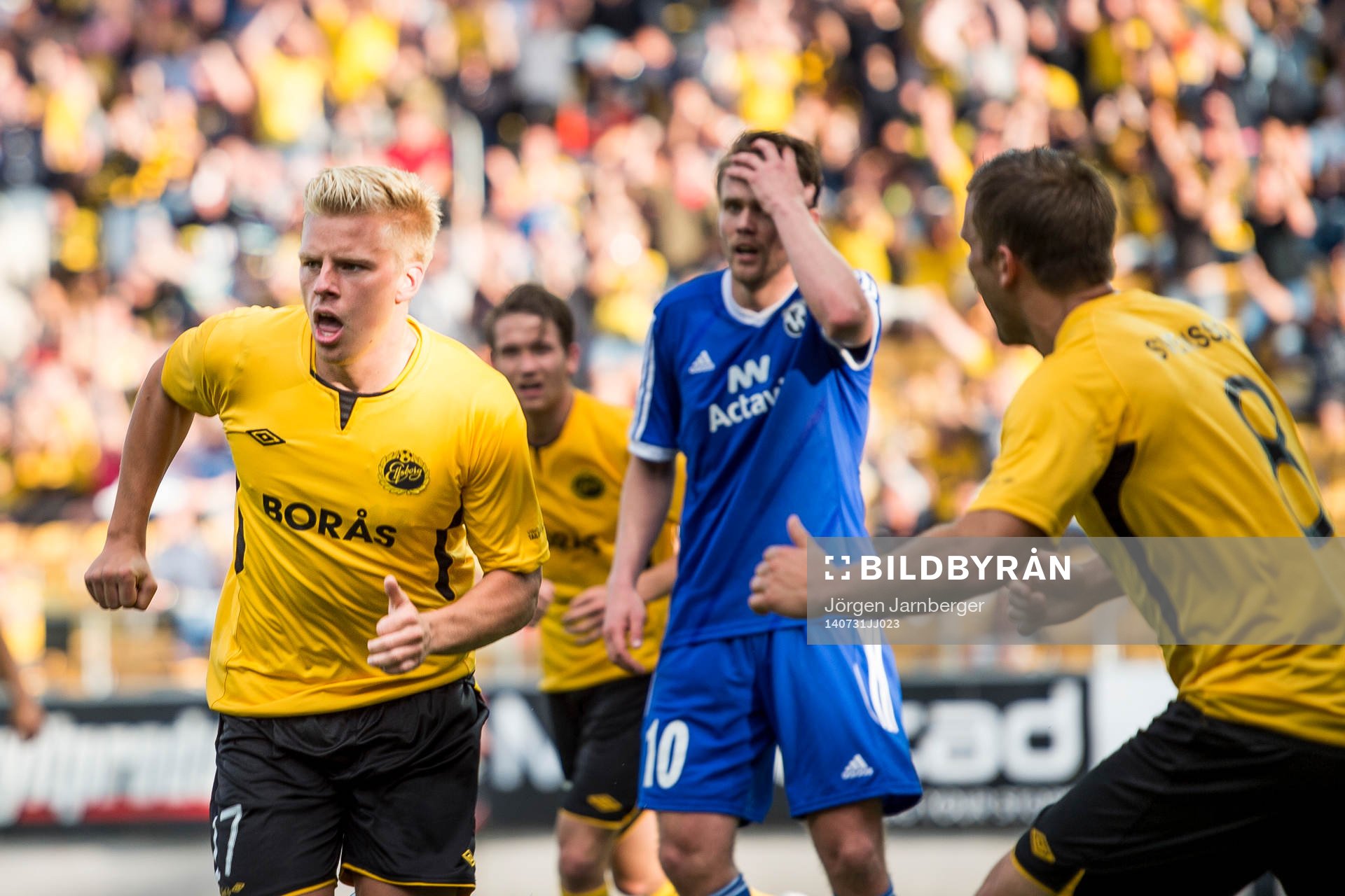 Elfsborgs Per Frick jublar