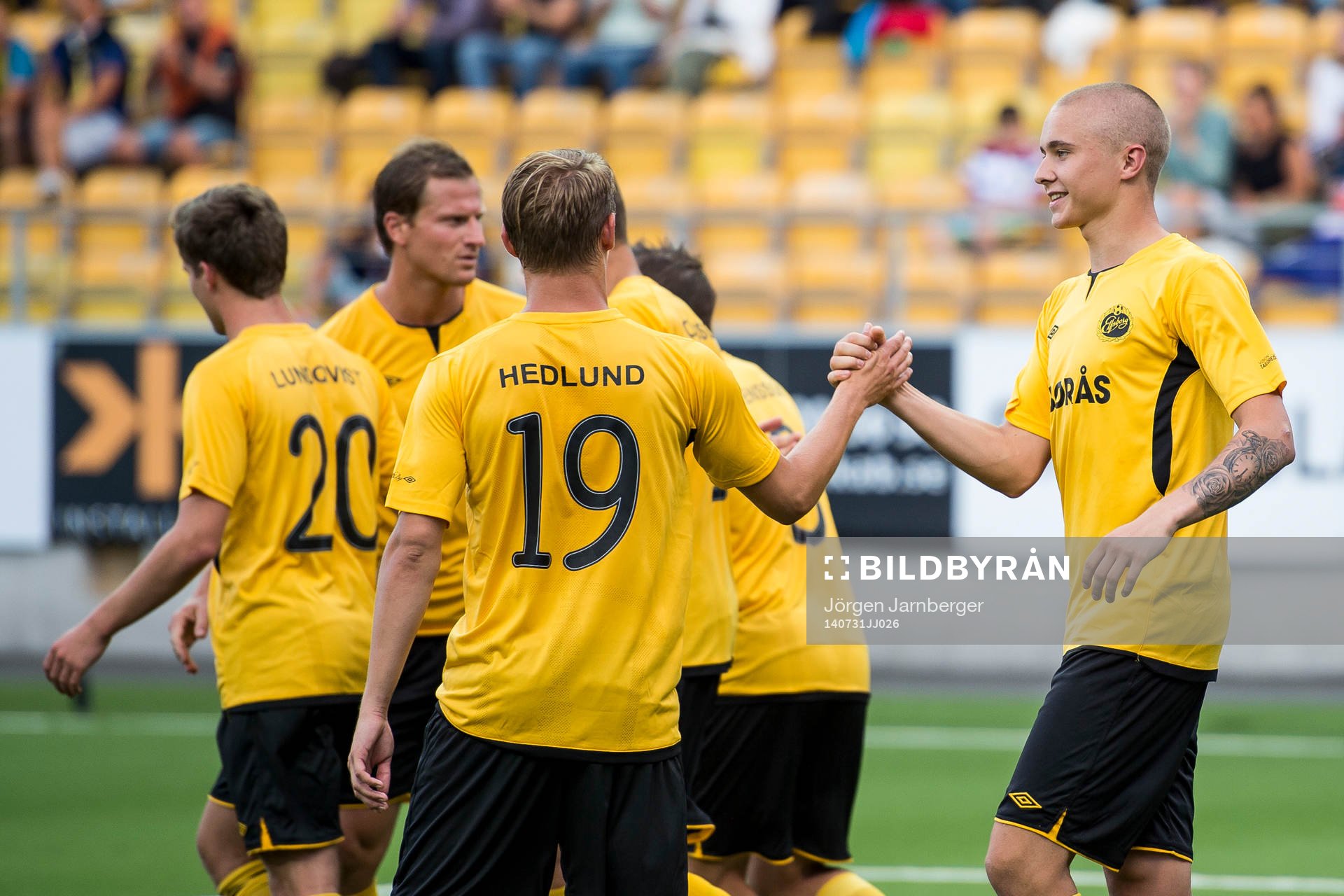 under fotbollsmatchen i Europa league mellan IF Elfsborg