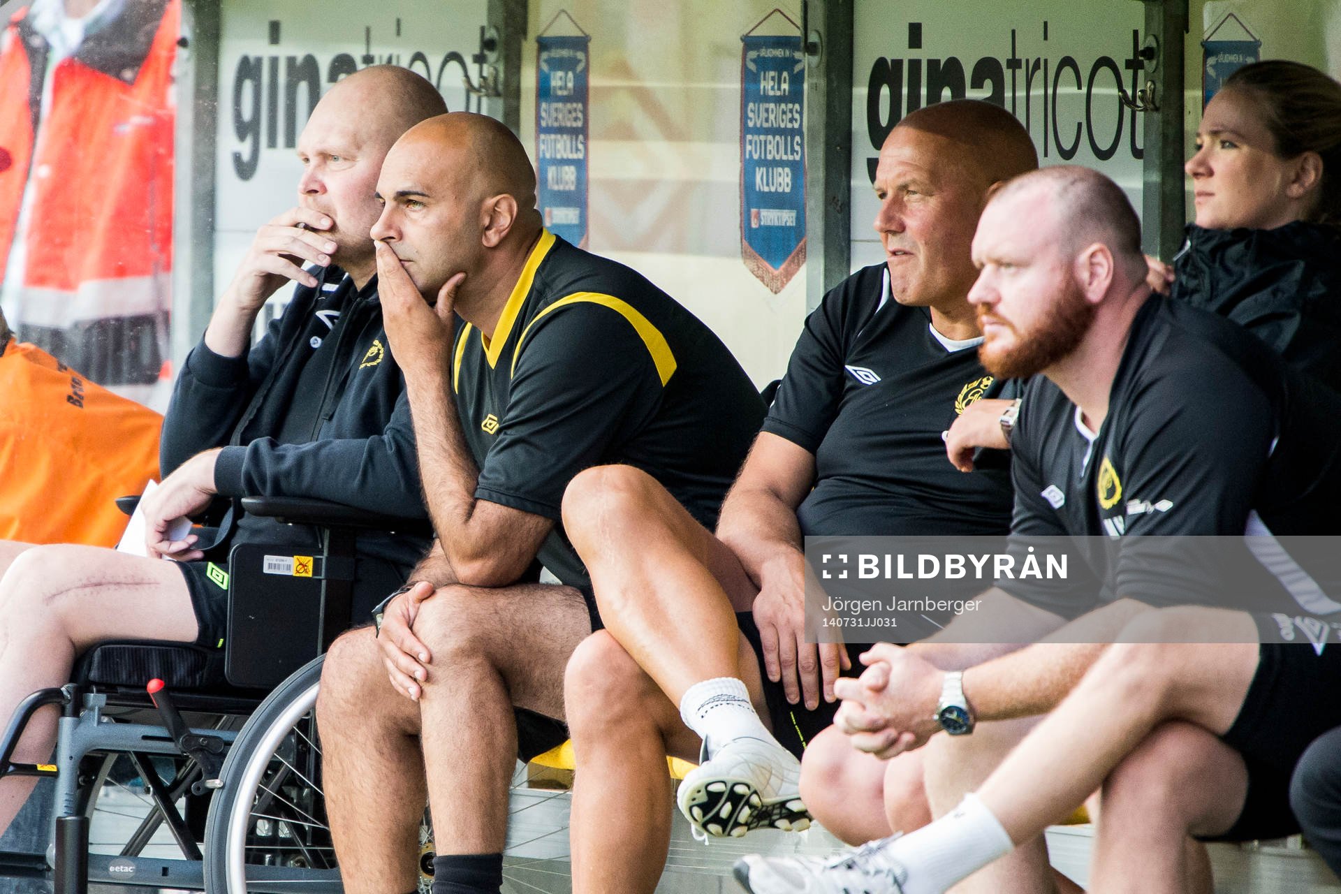 Elfsborgs manager Klas Ingesson och tränare Jan Mian