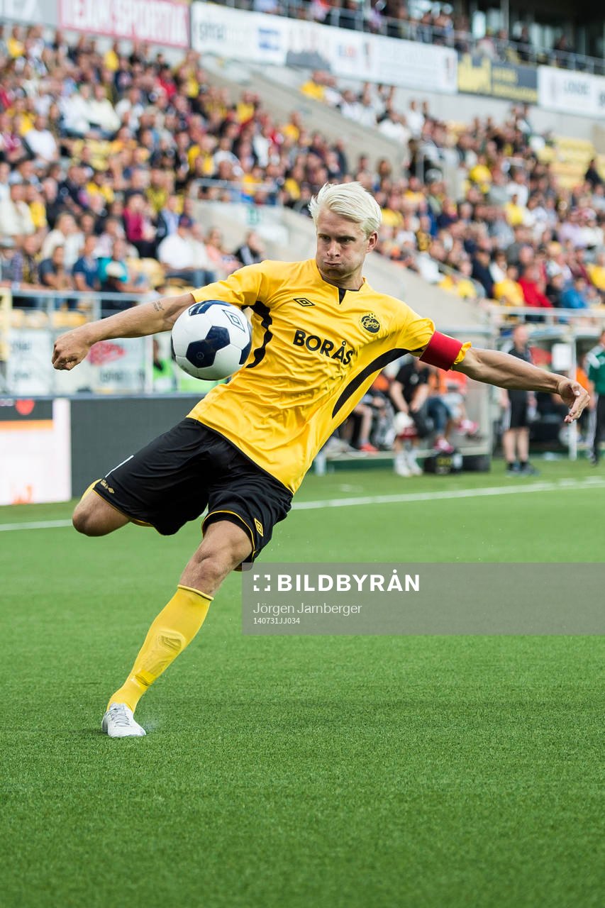 under fotbollsmatchen i Europa league mellan IF Elfsborg