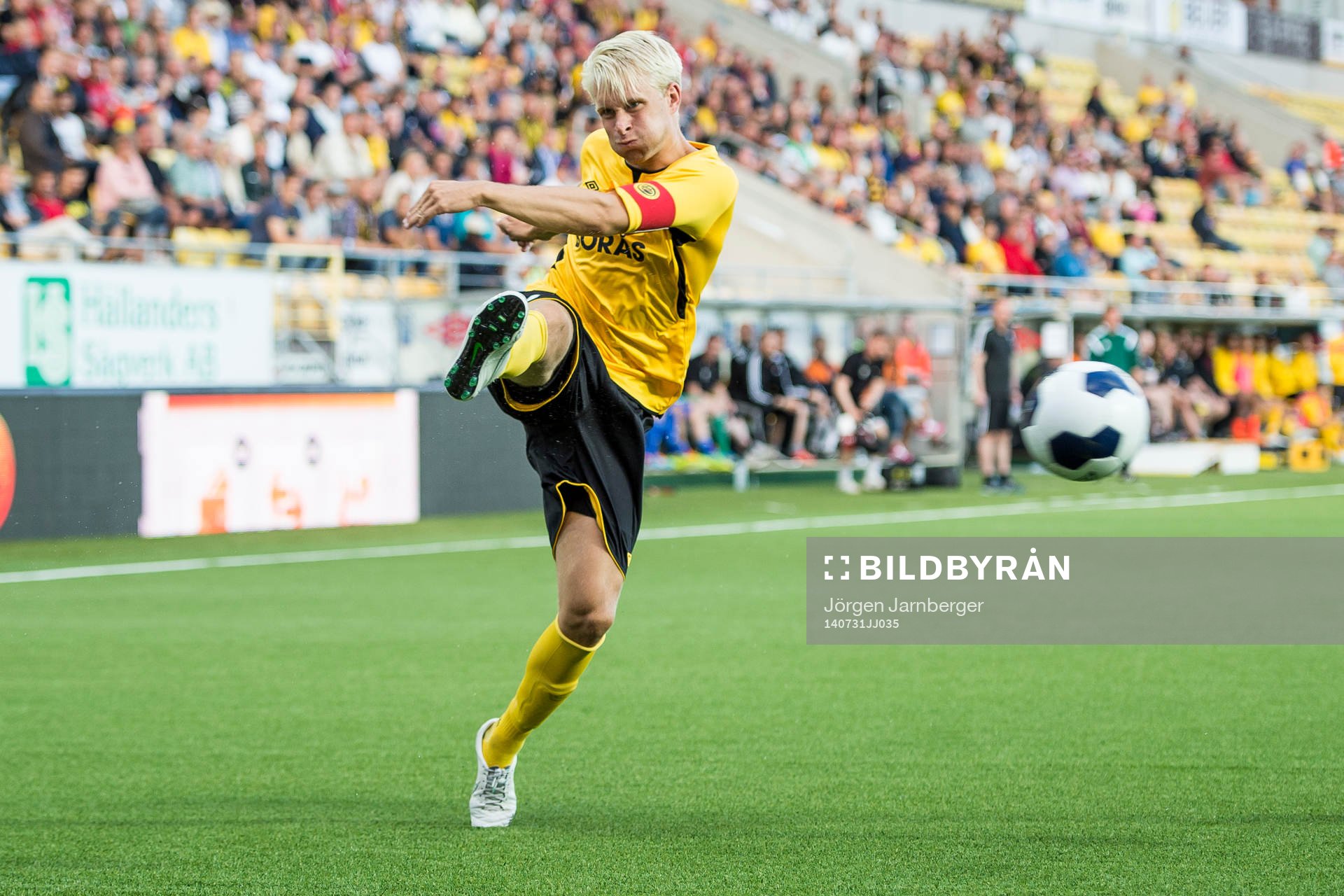 under fotbollsmatchen i Europa league mellan IF Elfsborg
