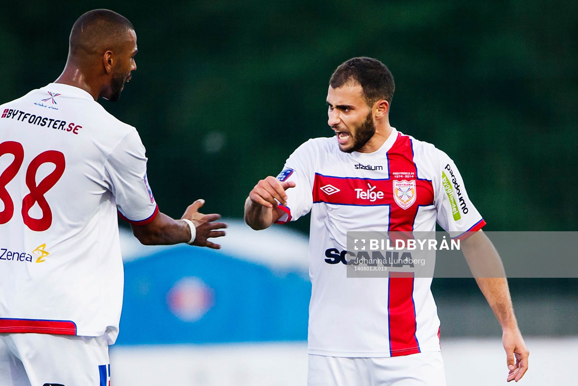 Assyriskas Mattias Genc jublar
