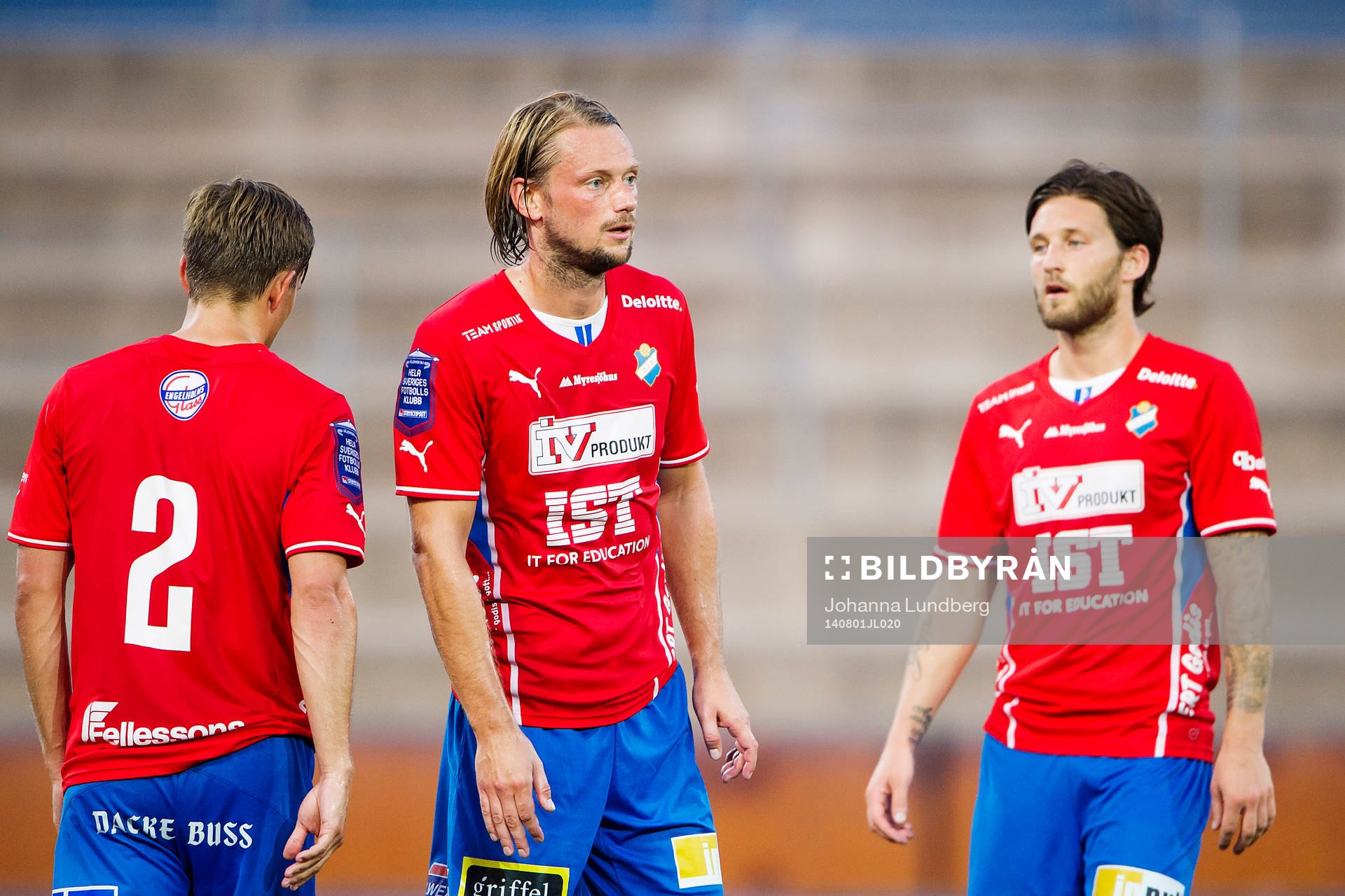 Östers Andreas Wihlborg, Patrik Bojent och Tibor Joza