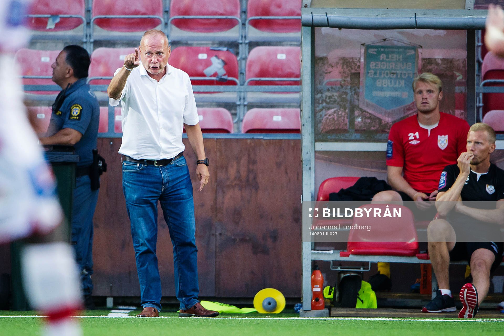 Assyriskas tränare Sören Åkeby
