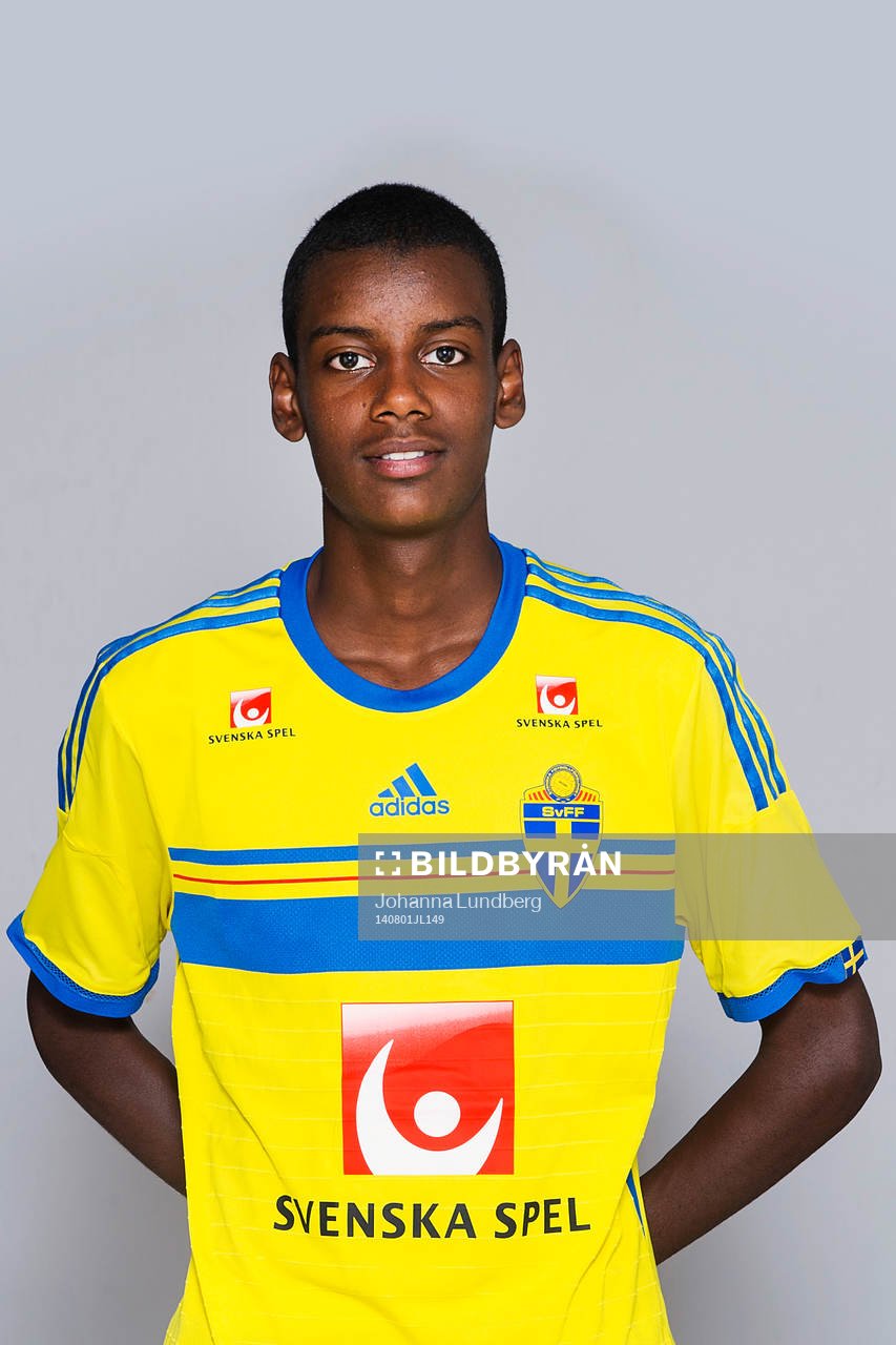 Alexander Isak, som spelar i P15/99-landslaget