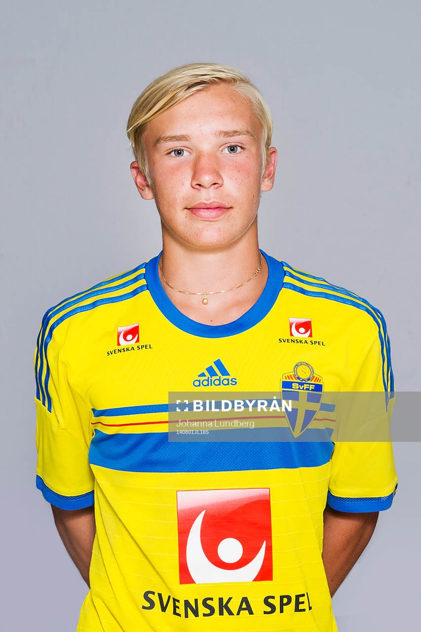 Edvin Dahlqvist, som spelar i P15/99-landslaget