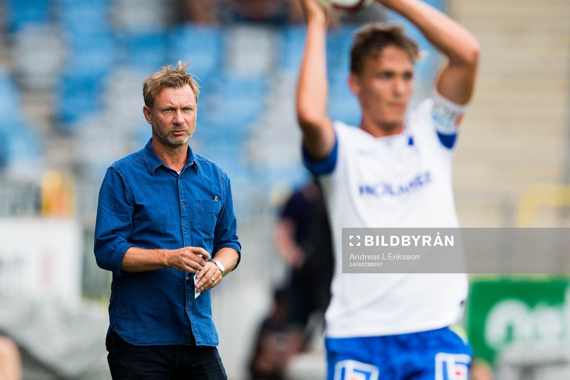 Häckens tränare Peter Gerhardsson