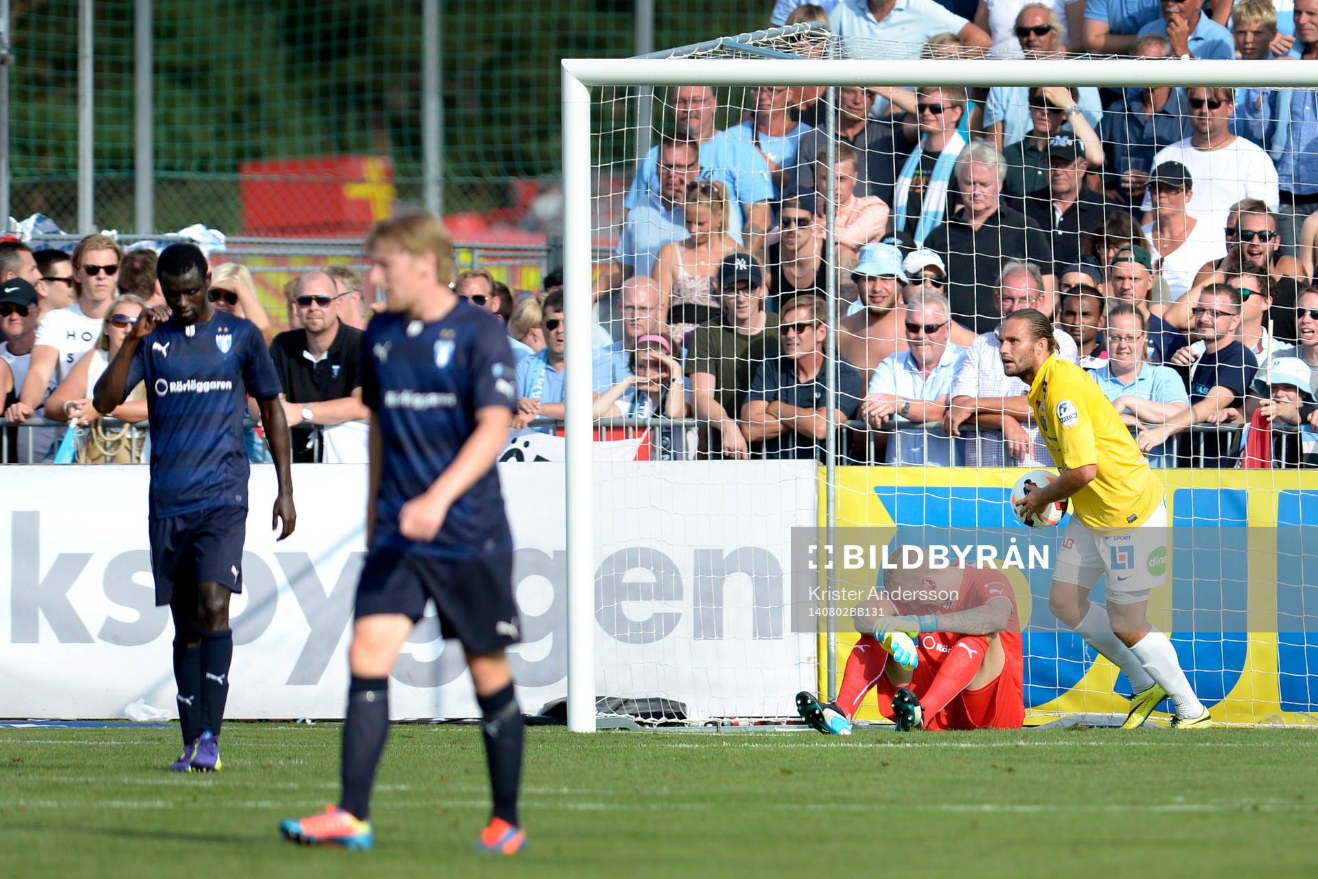 Falkenberg reducerar till 2-5 genom Johannes Vall
