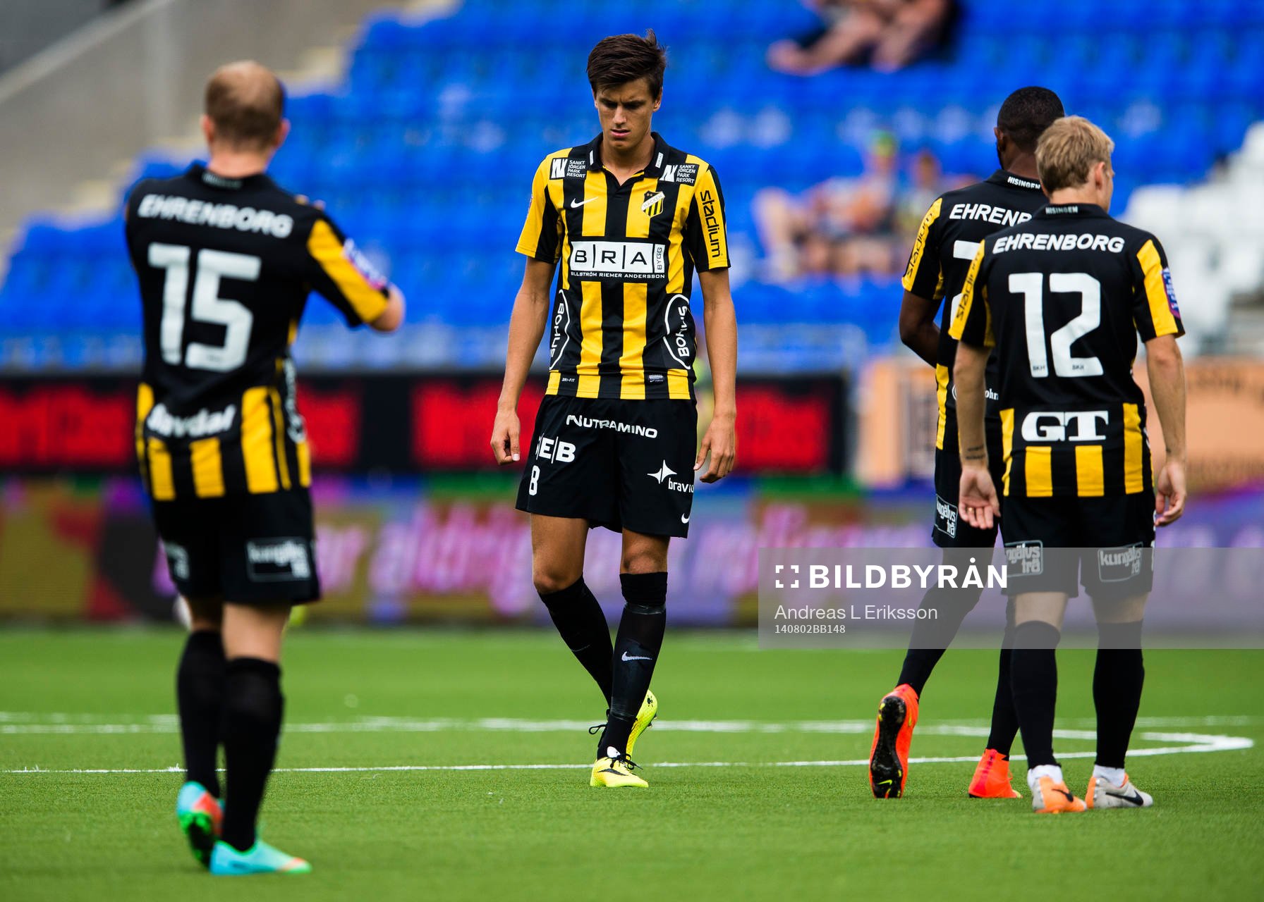 Häckens Ivo Pekalski ser samlad ut innan fotbollsmatchen i