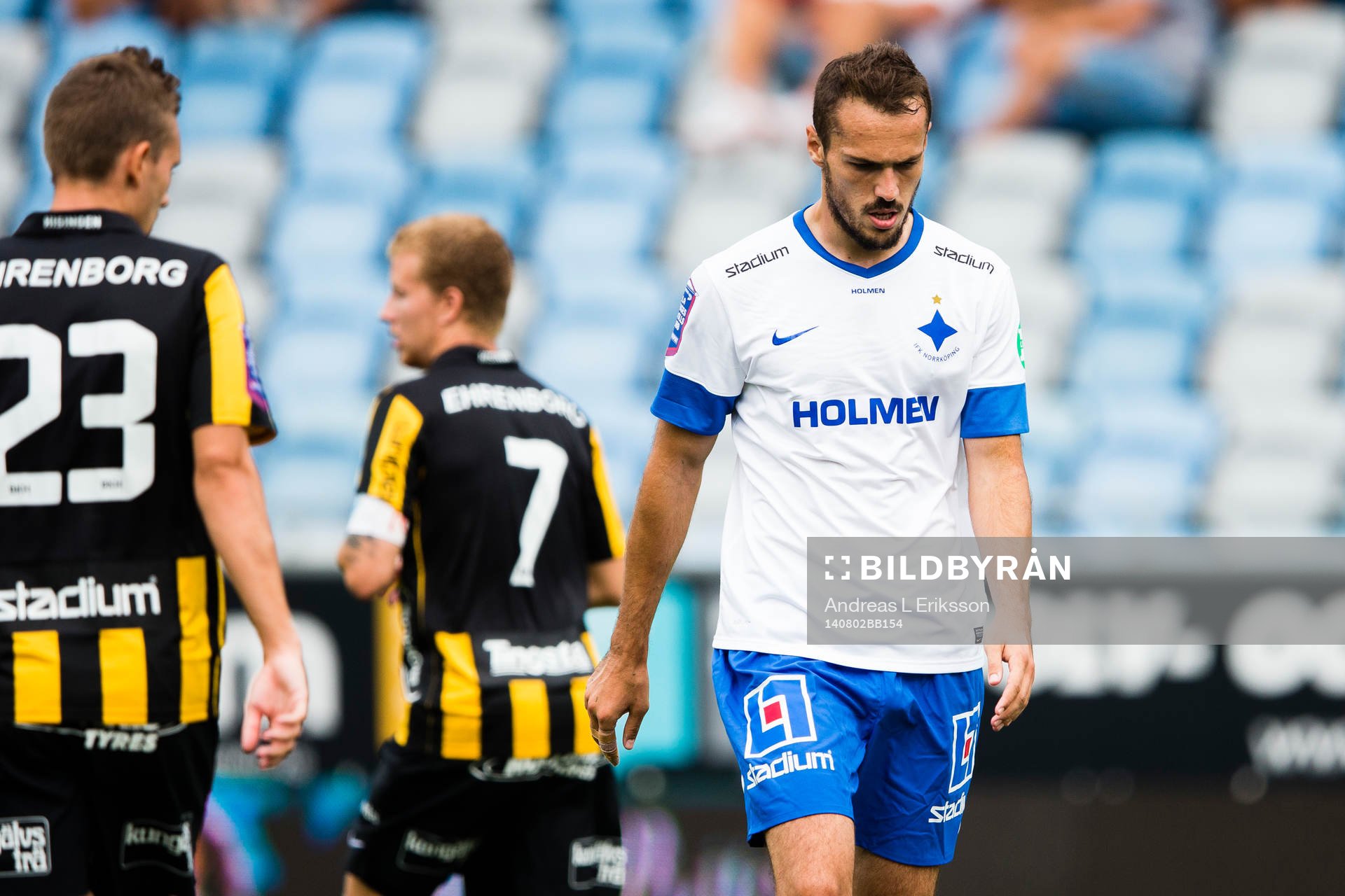 Norrköpings Emir Kujovic ser samlad ut